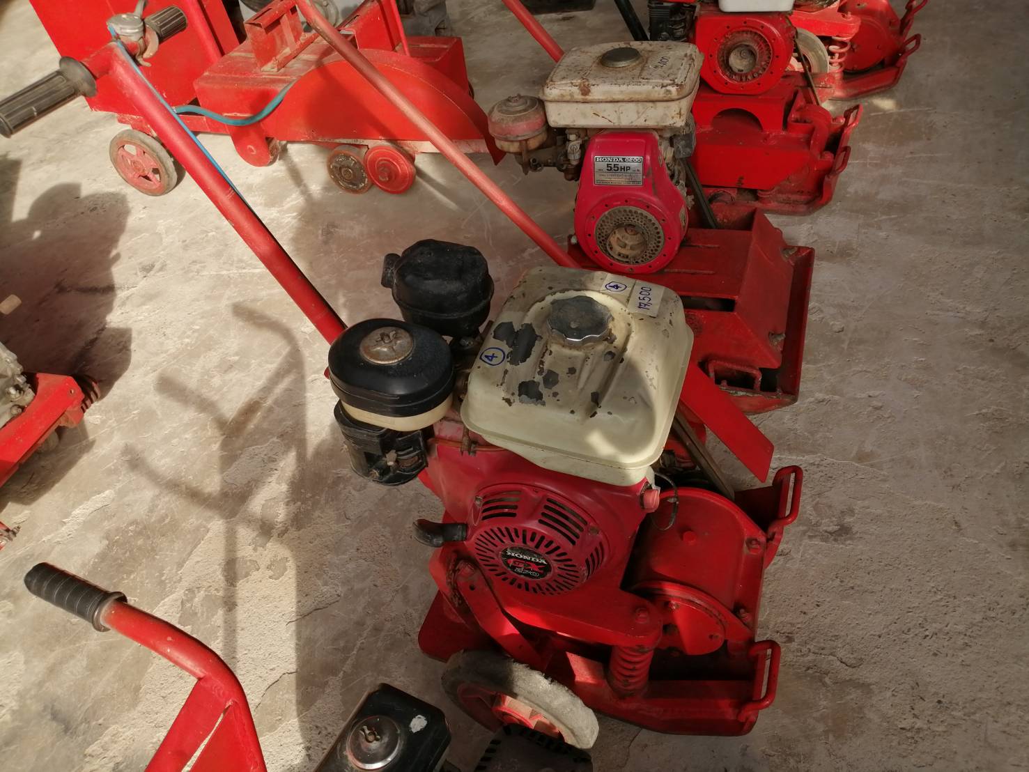 แท่นตบดิน 5-7 ตัน + HONDA 8 แรง