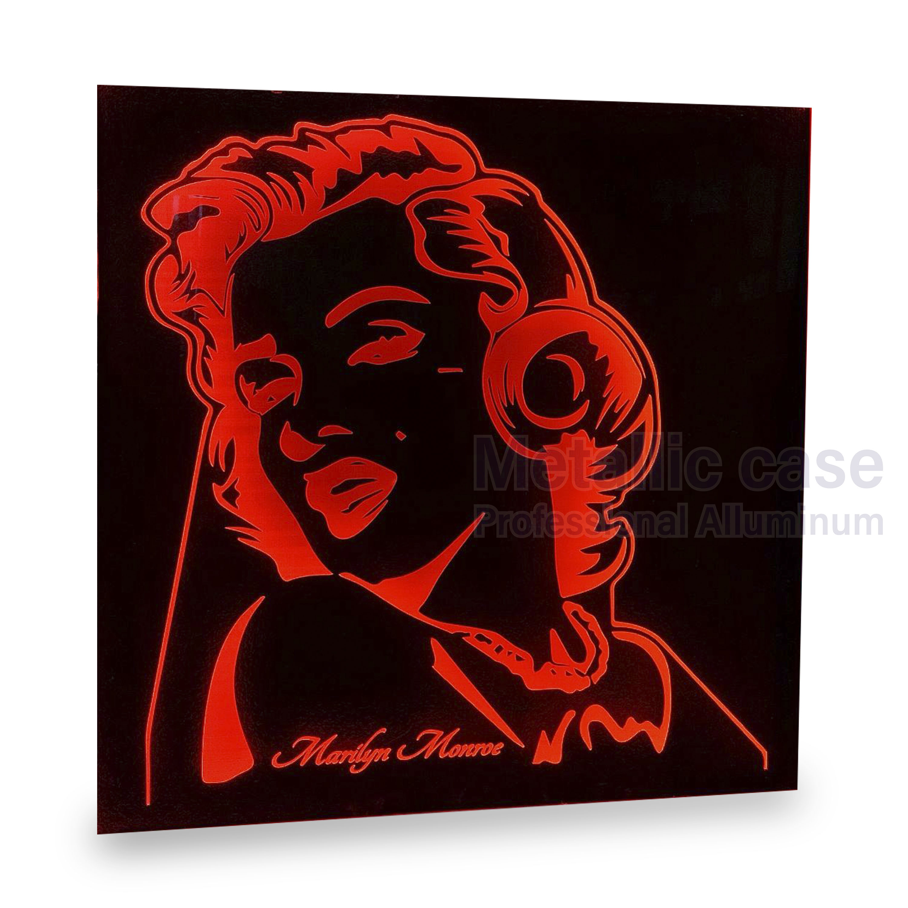 metalliccase2-1113-AAA-6705 / ป้ายไฟ Marilyn Monroe