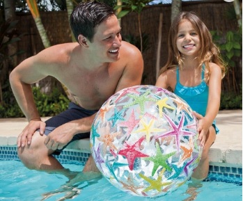 ลูกบอลชายหาด INTEX คัลเลอร์ฟูล Inlfatable INTEX Colorful beach ball