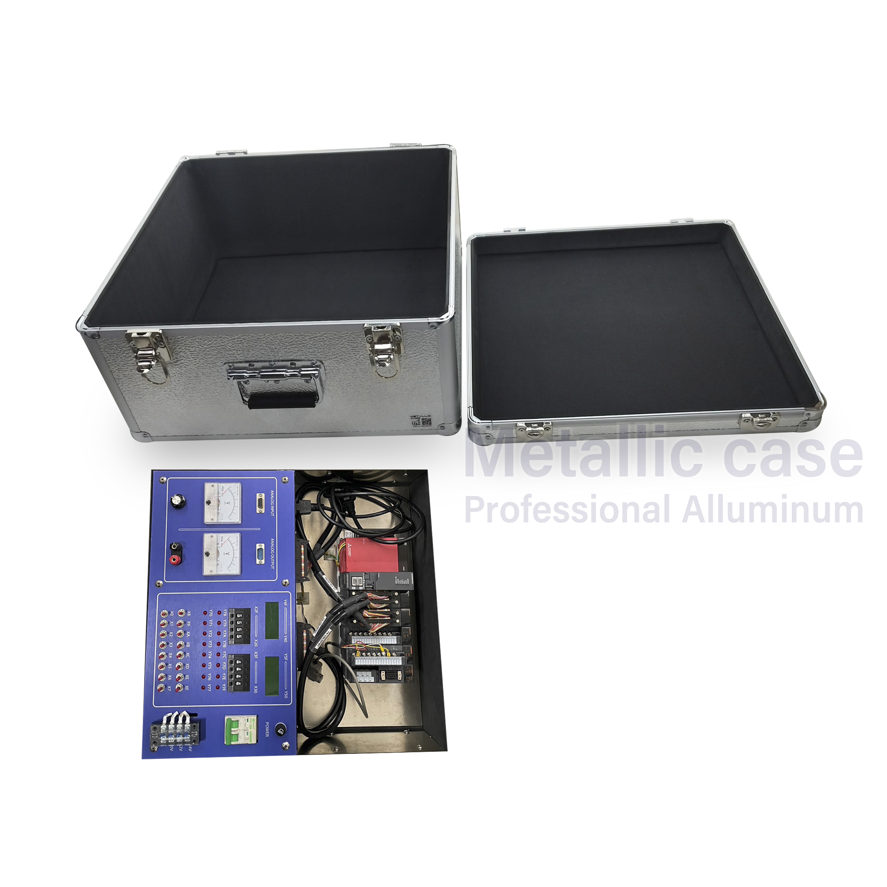 metalliccase8957-10-6608 / ฮีโน่คอนโทรล (50.5x50.5x29.1 T1C7H3K2P3)