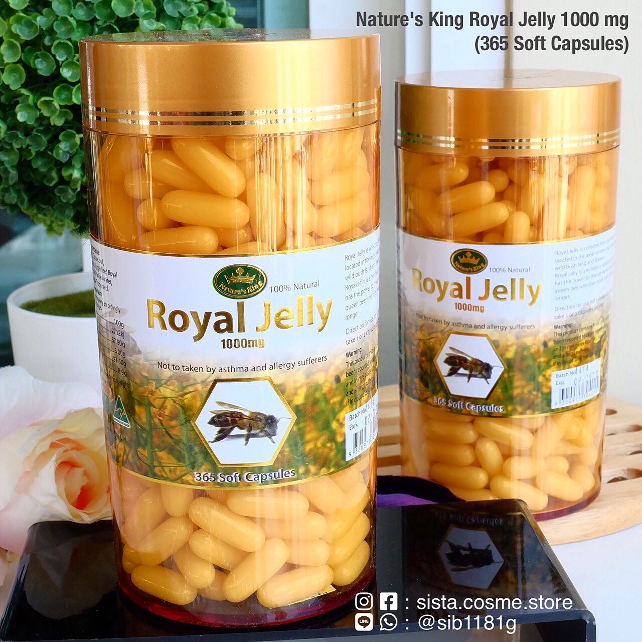 Nature's King Royal Jelly 1000 mg