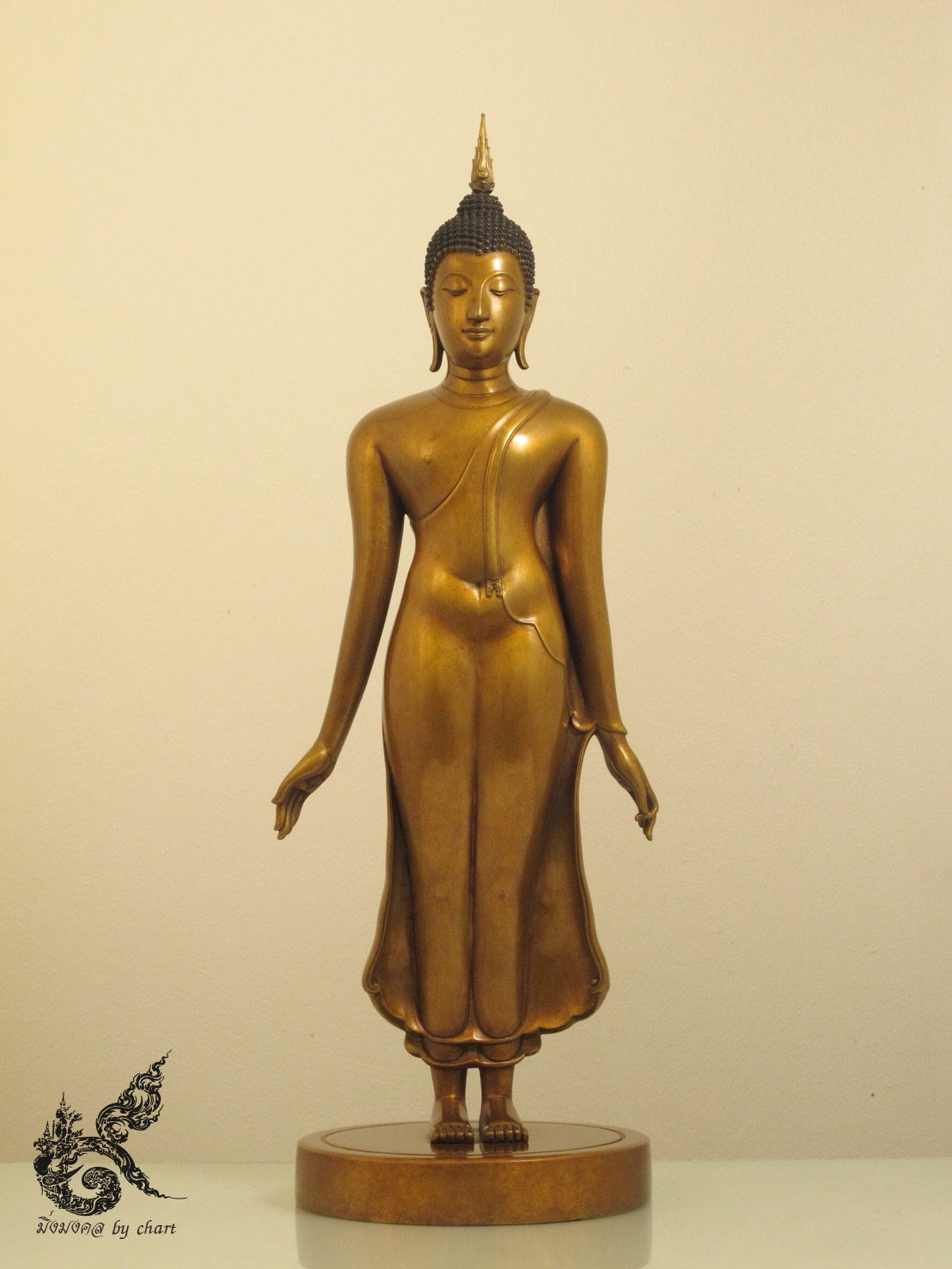 พระพุทธรูปโพธิทัศนา ปางเปิดโลก หน้าตัก 9 นิ้ว