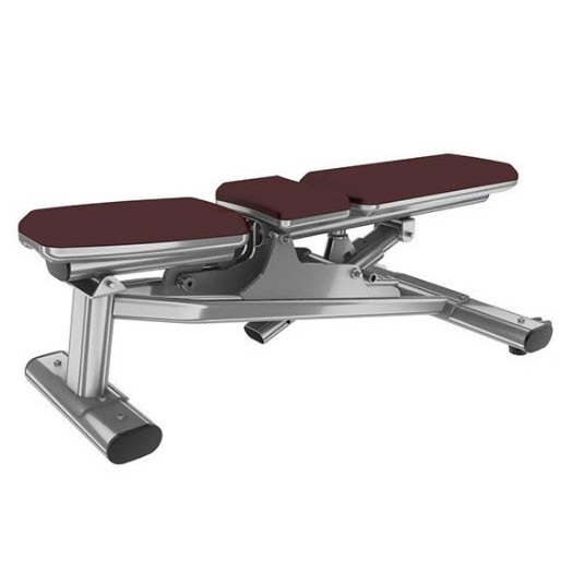 ม้านั่งออกกำลังกายปรับระดับได้ใช้ในโรงยิมฟิตเนส Adjustable Bench