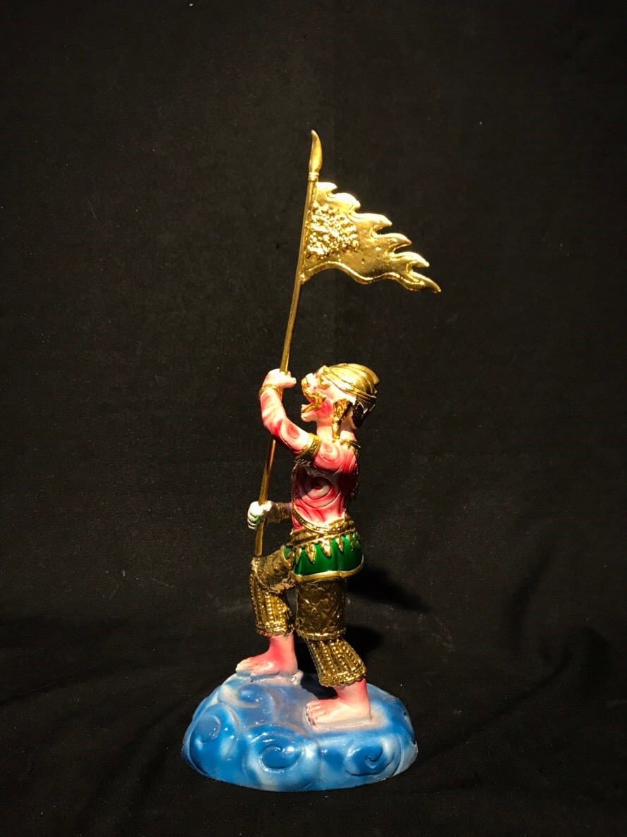 หนุมานเชิญธง หน้าตัก 5 นิ้ว