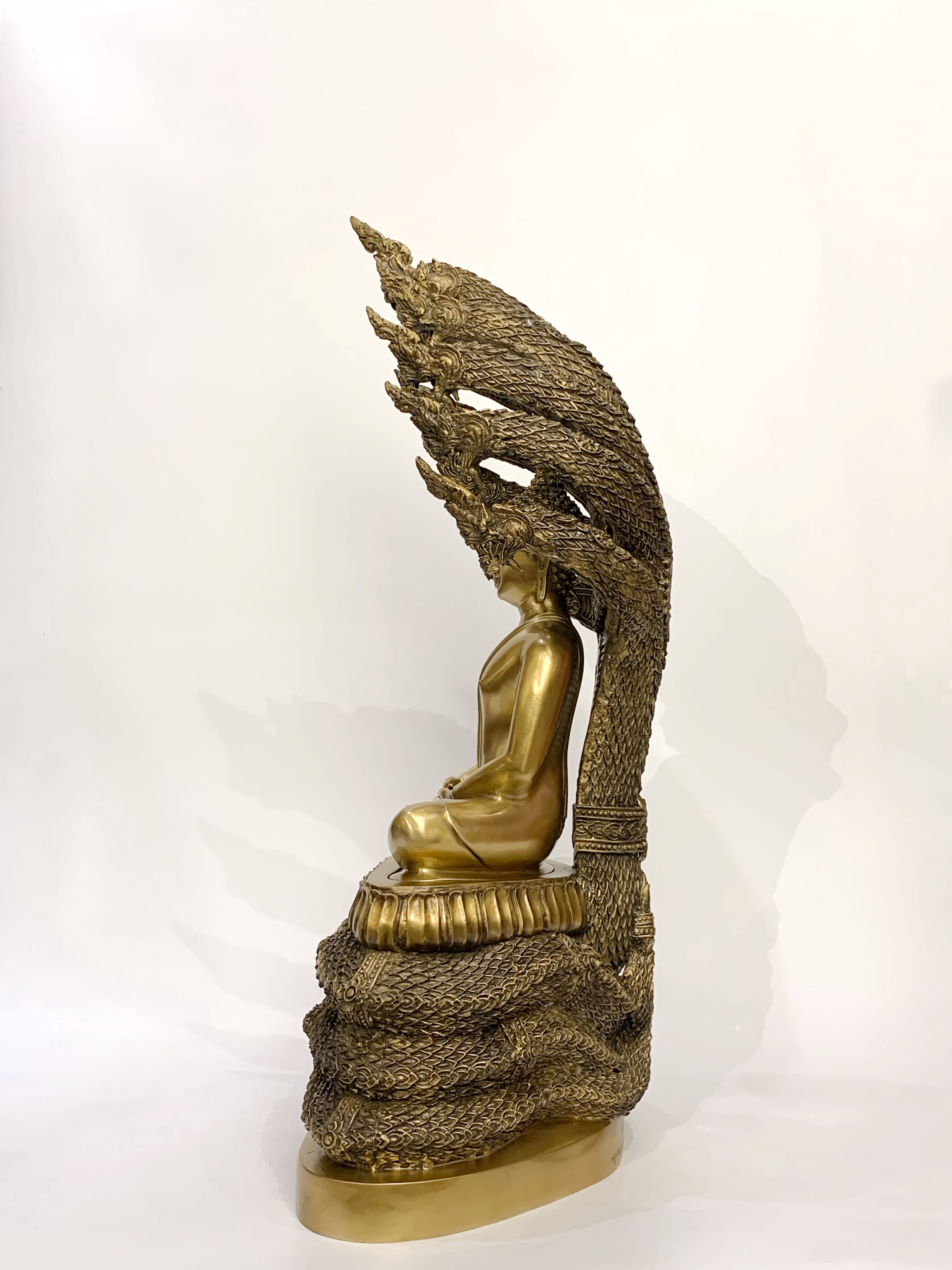 พระนาคปรก (นาค 9 เศียร) หน้าตัก 9 นิ้ว