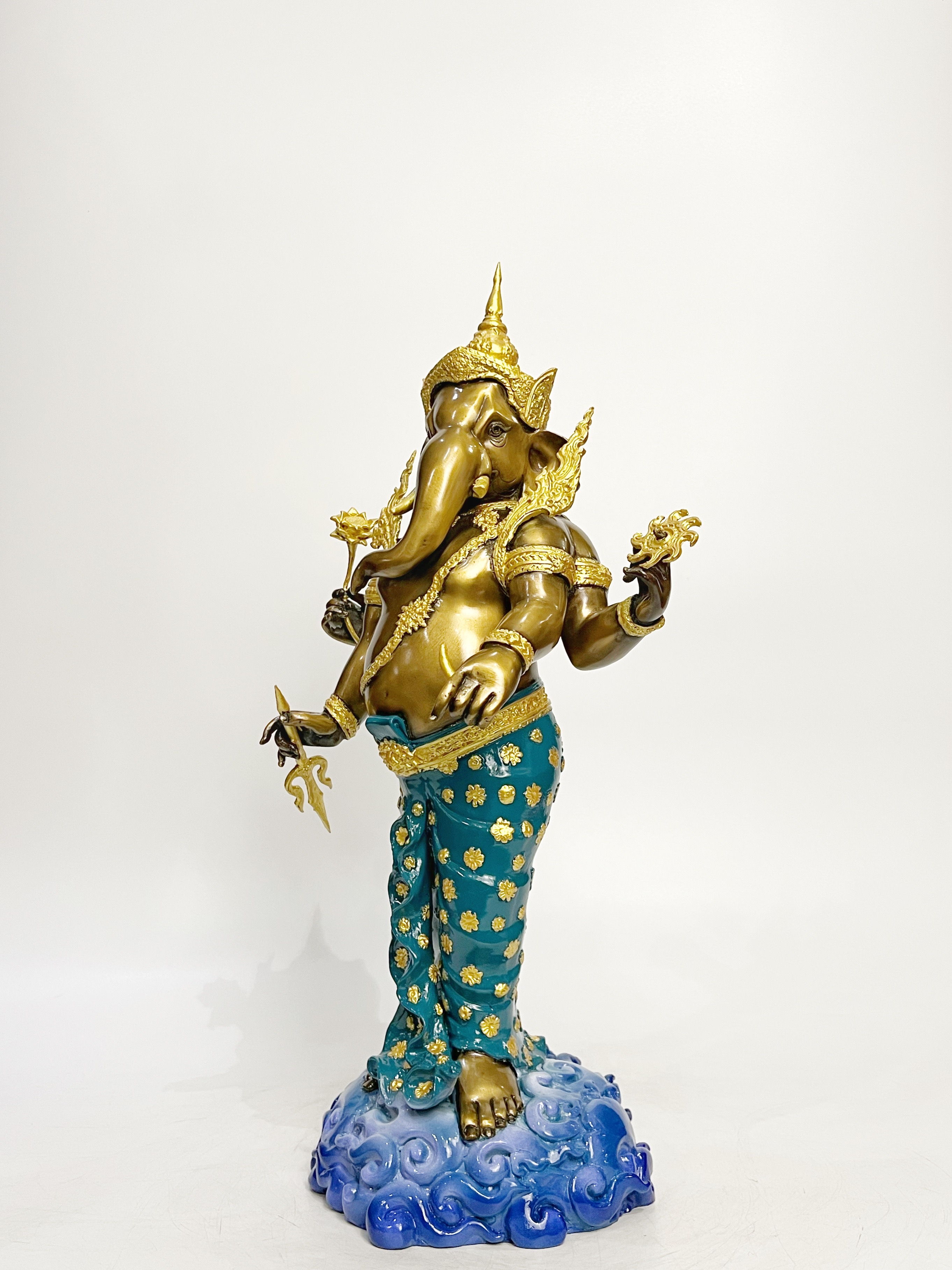 พระพิฆเนศ ปางเหนือเมฆ หน้าตัก 9 นิ้ว