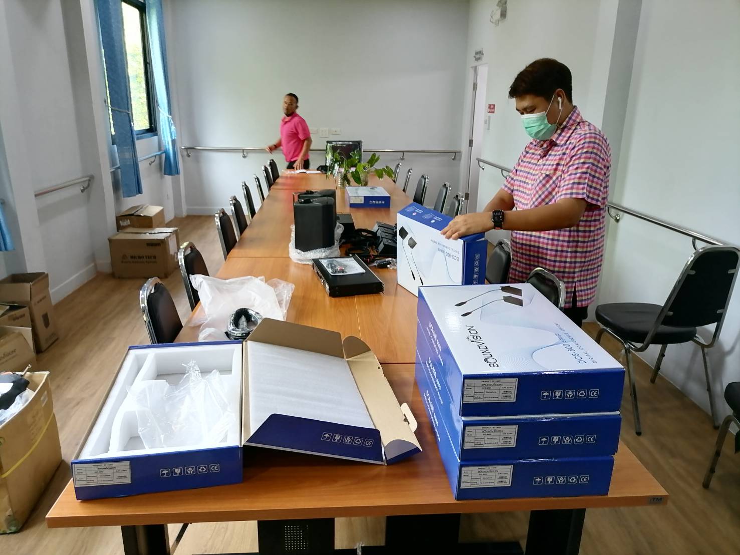 จำหน่ายและติดตั้งระบบเสียงห้องประชุมศูนย์อเนกประสงค์สำหรับผู้สูงอายุและคนพิการ องค์การบริหารส่วนจังหวัดปราจีนบุรี