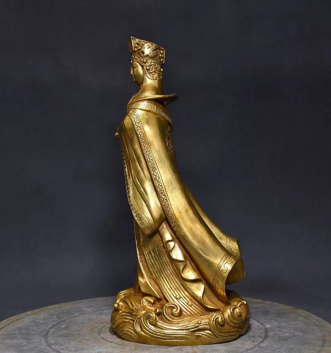 Pre-Order : หม่าโจ้ว เจ้าแม่ทับทิม สูง 34 cm