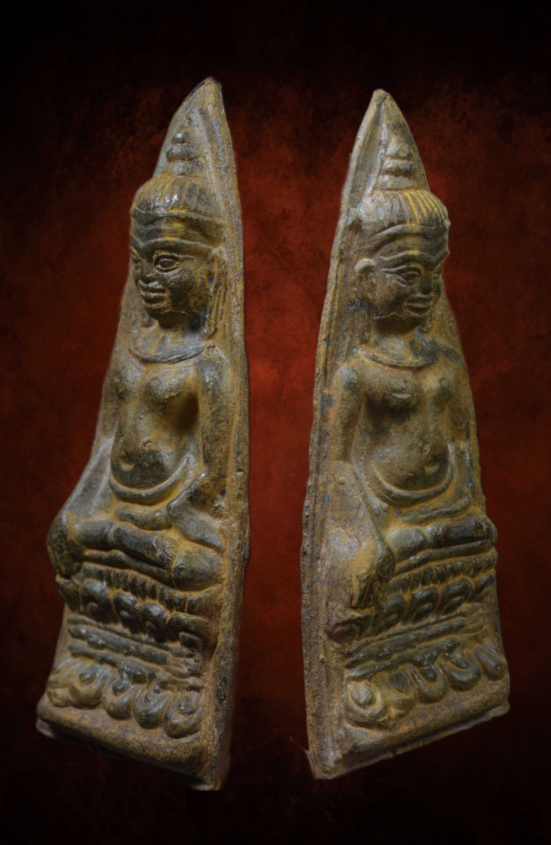 พระลพบุรีหูยาน พิมพ์ฐานสูง