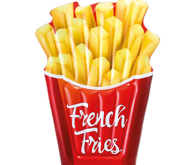 INTEX แพยางเฟรนฟราย Inflatable French Fries Pool Float