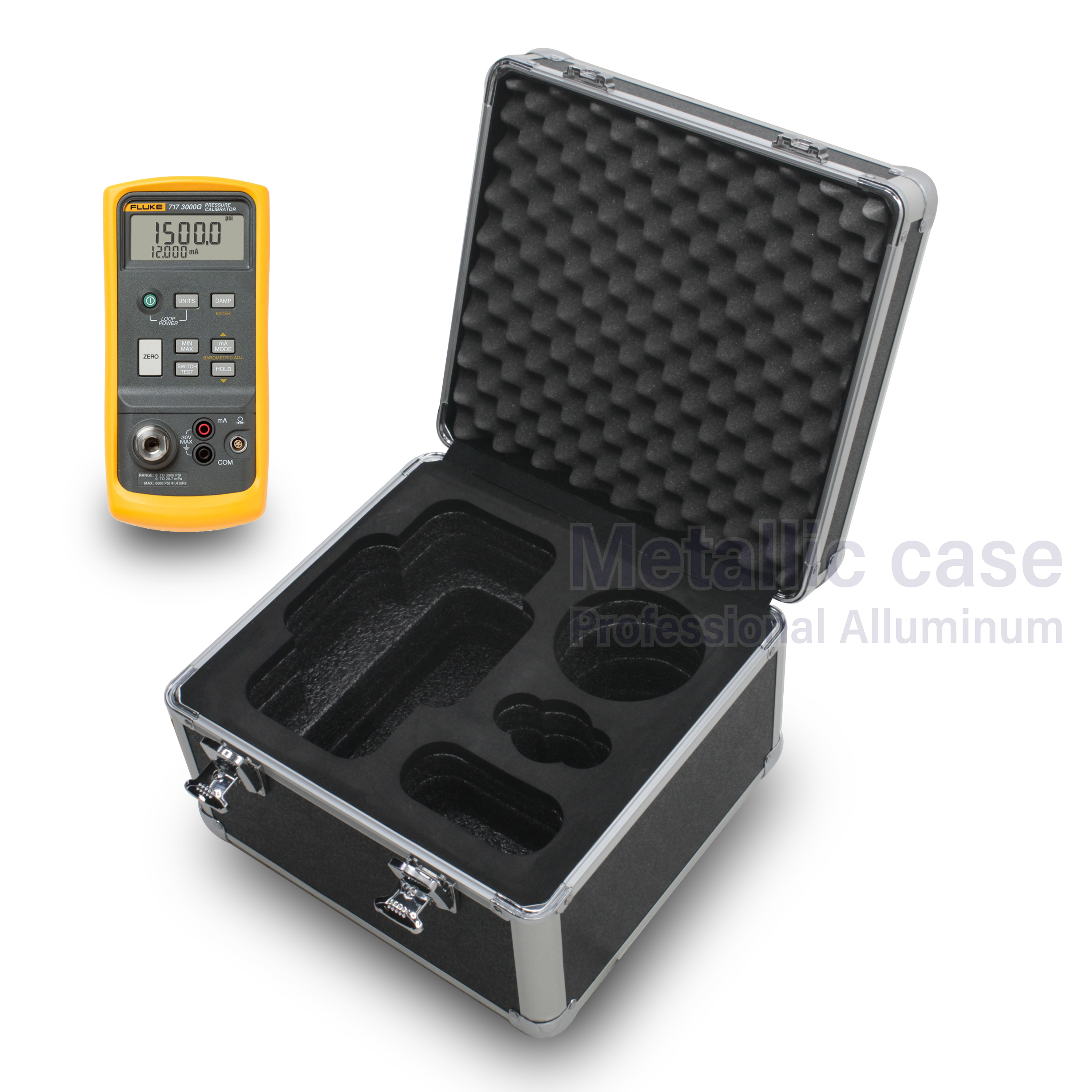 metalliccase 7366-09-6108 Fluke 717 30G(29x27x20 T1C1H8K7P2)