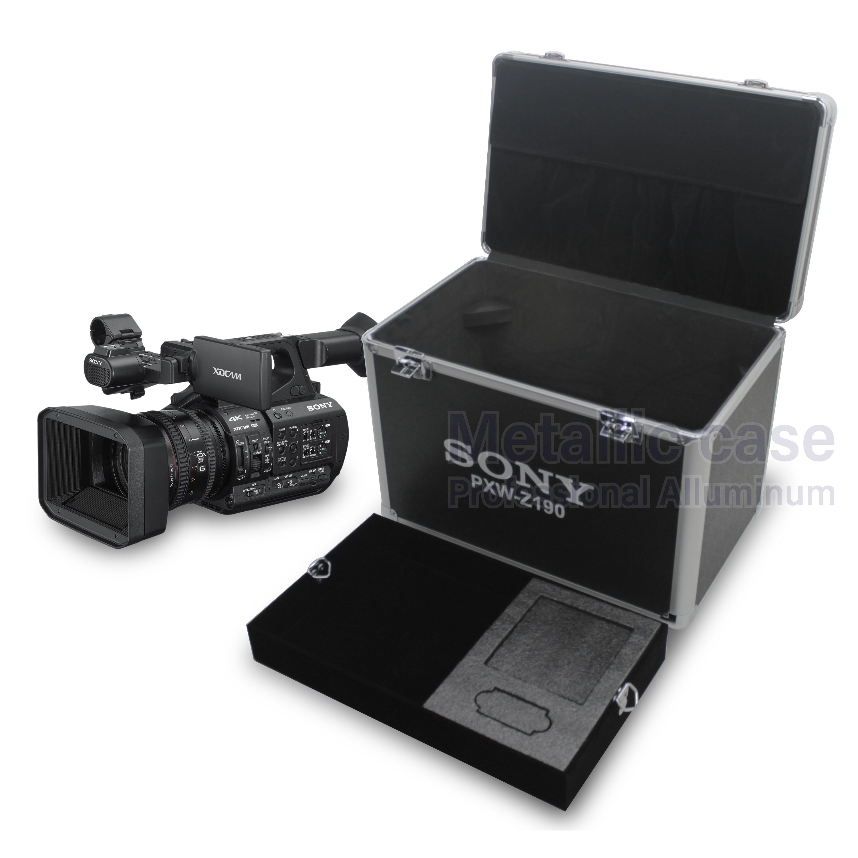 metalliccase7652-05-6206 / SONY exmor PXW-Z190 (49x30x37T1C1H8K6P3)