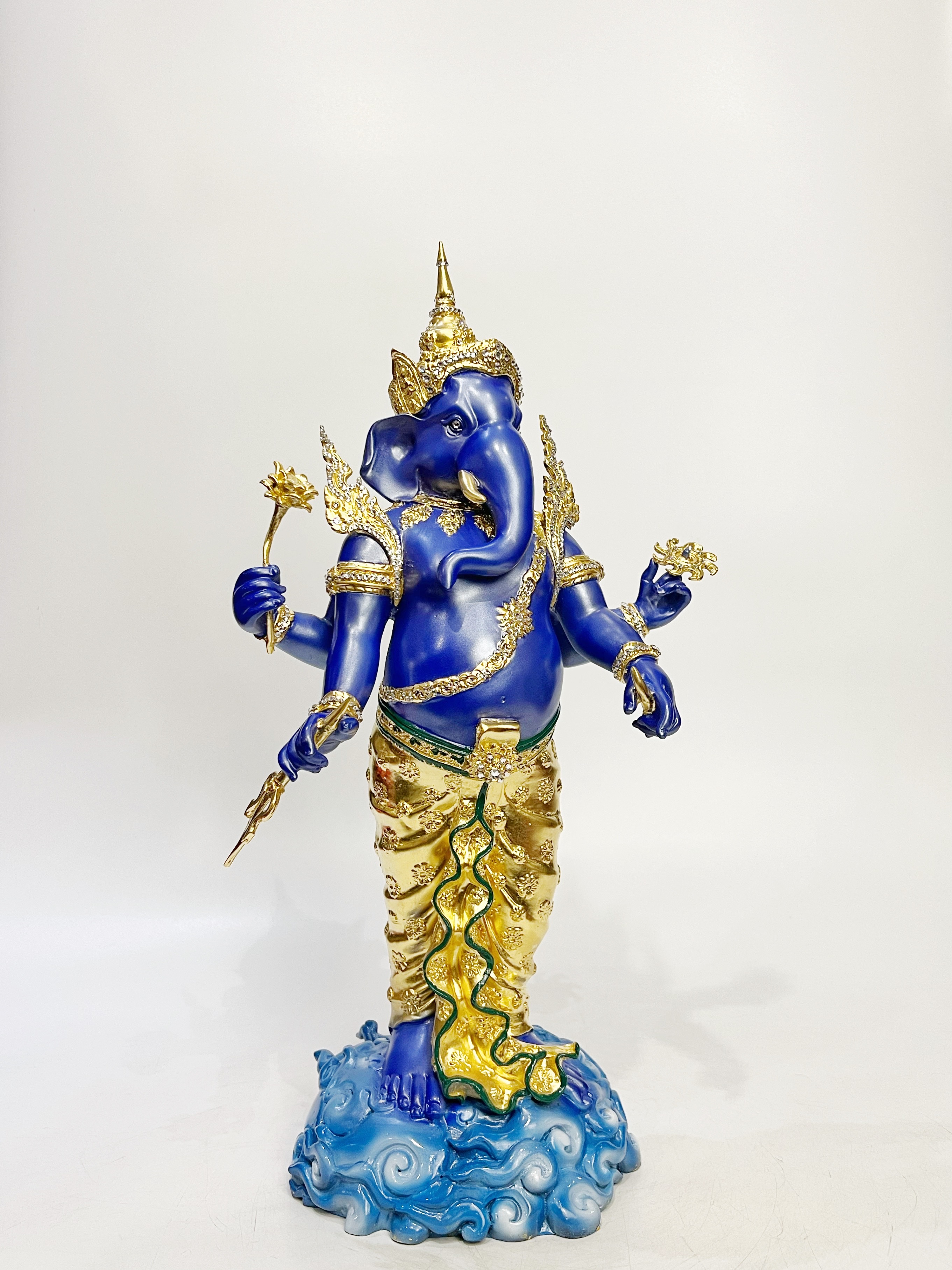 พระพิฆเนศ ปางเหนือเมฆ หน้าตัก 9 นิ้ว