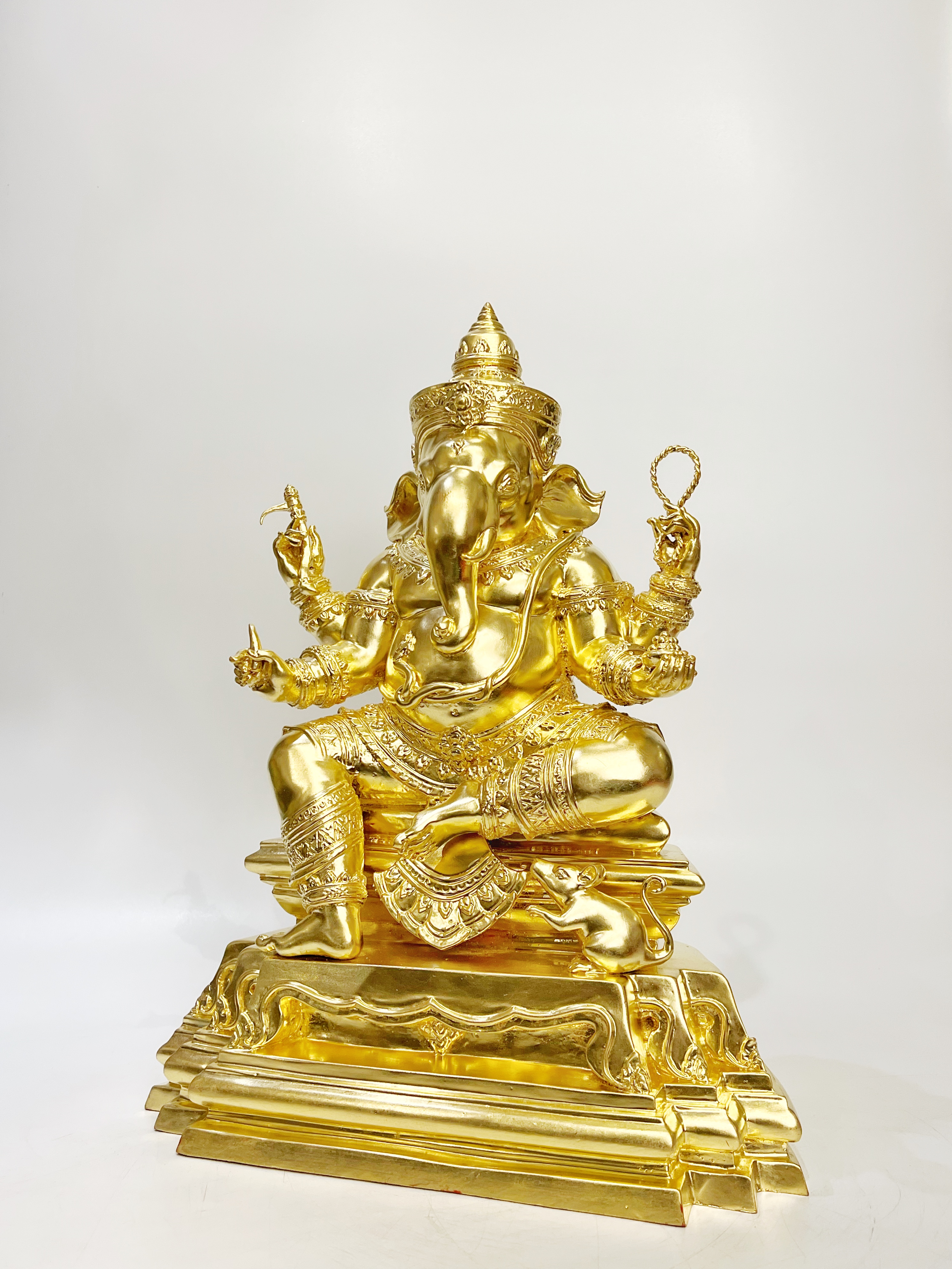 พระพิฆเนศ : พระสิทธิทากายะคณปติ หน้าตัก 9 นิ้ว (หมายเลข 15)