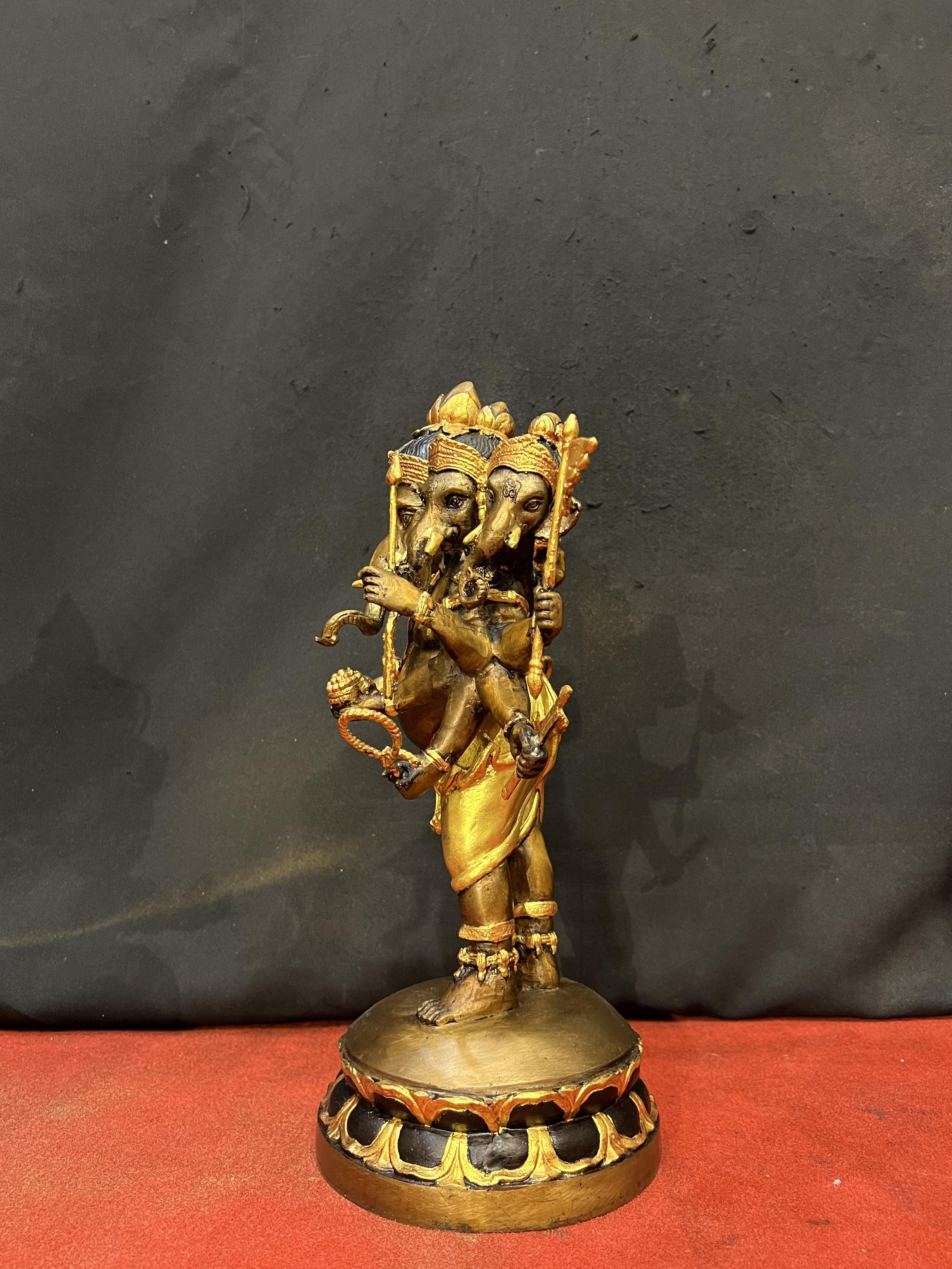 พระพิฆเนศ 5 เศียร หน้าตัก 7 นิ้ว