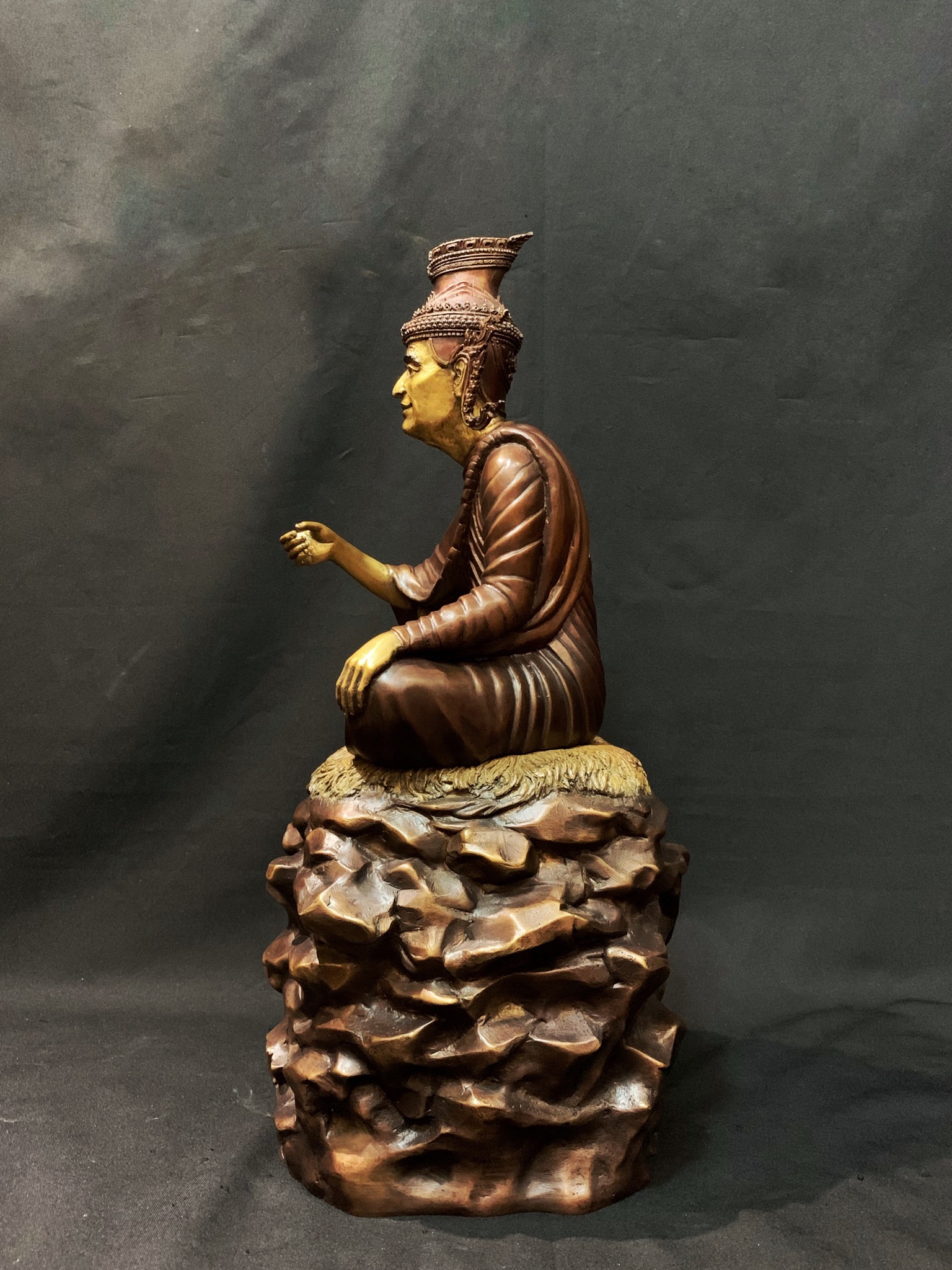 ฤาษีนารอด ปางทำน้ำมนต์ หน้าตัก 9 นิ้ว