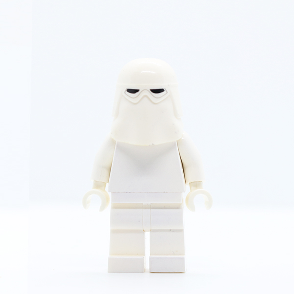 Helmet SW Snowtrooper with Black Eye Holes Pattern