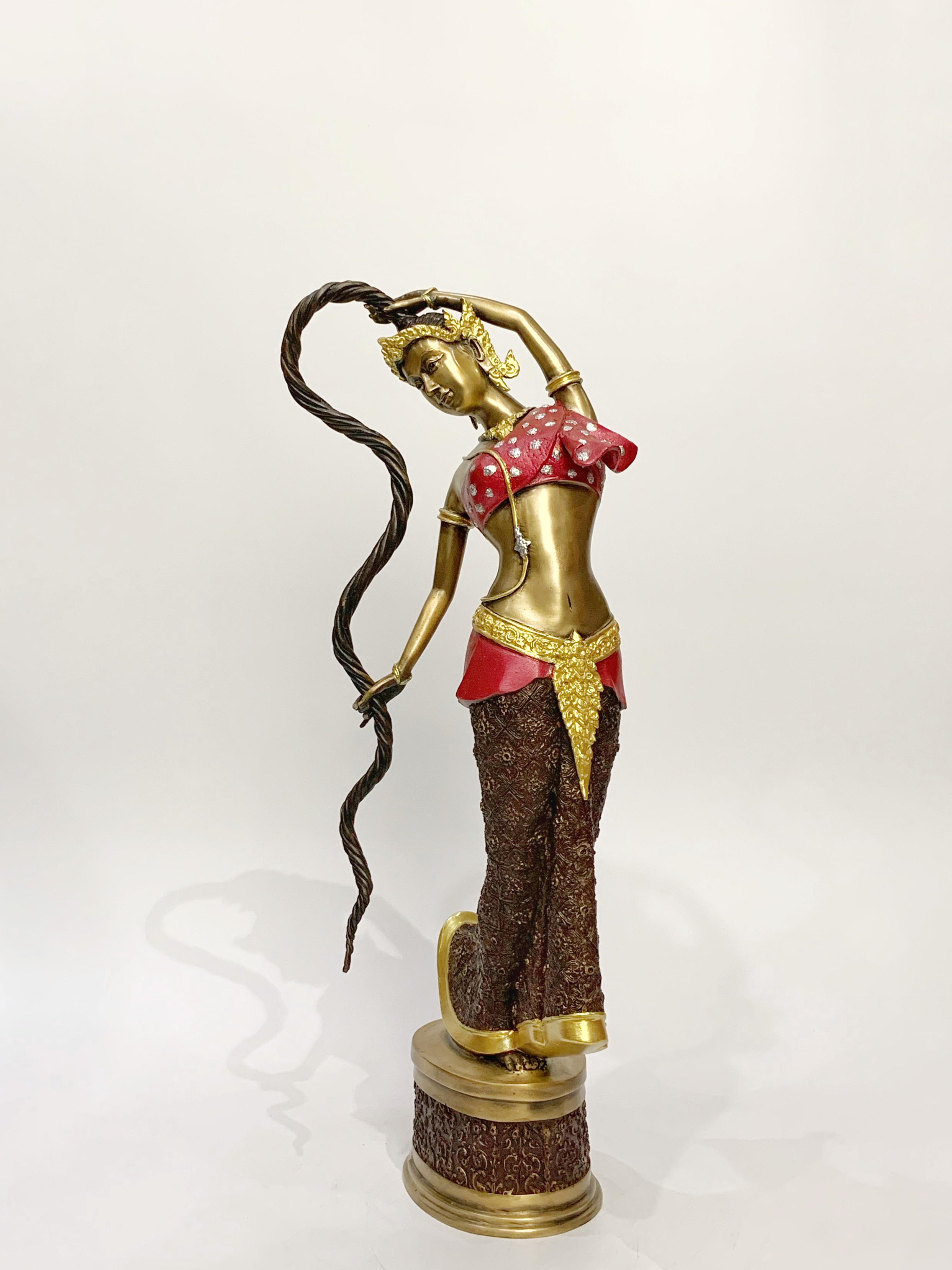 พระแม่ธรณีปราบมาร หน้าตัก 7 นิ้ว