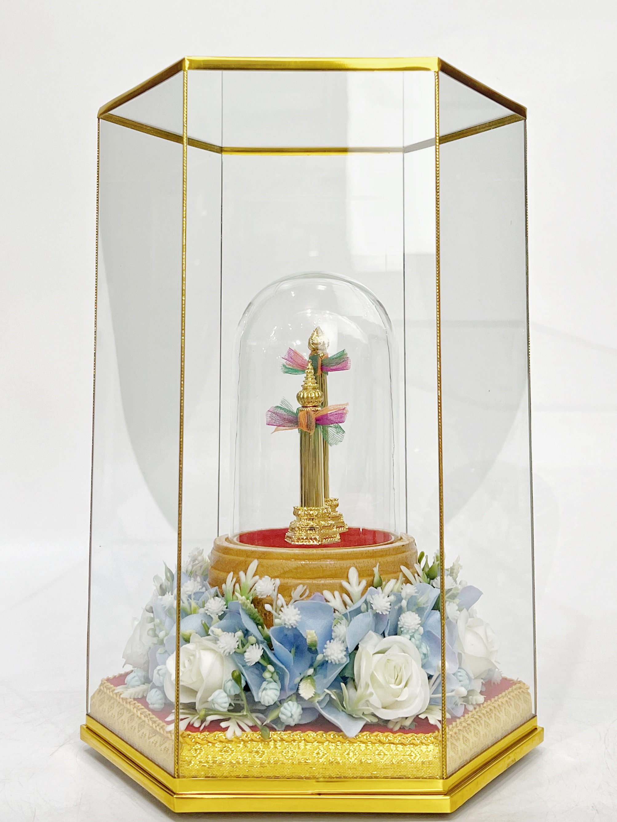 องค์พระหลักเมืองกรุงเทพมหานคร (จำลองแบบสองเสา)