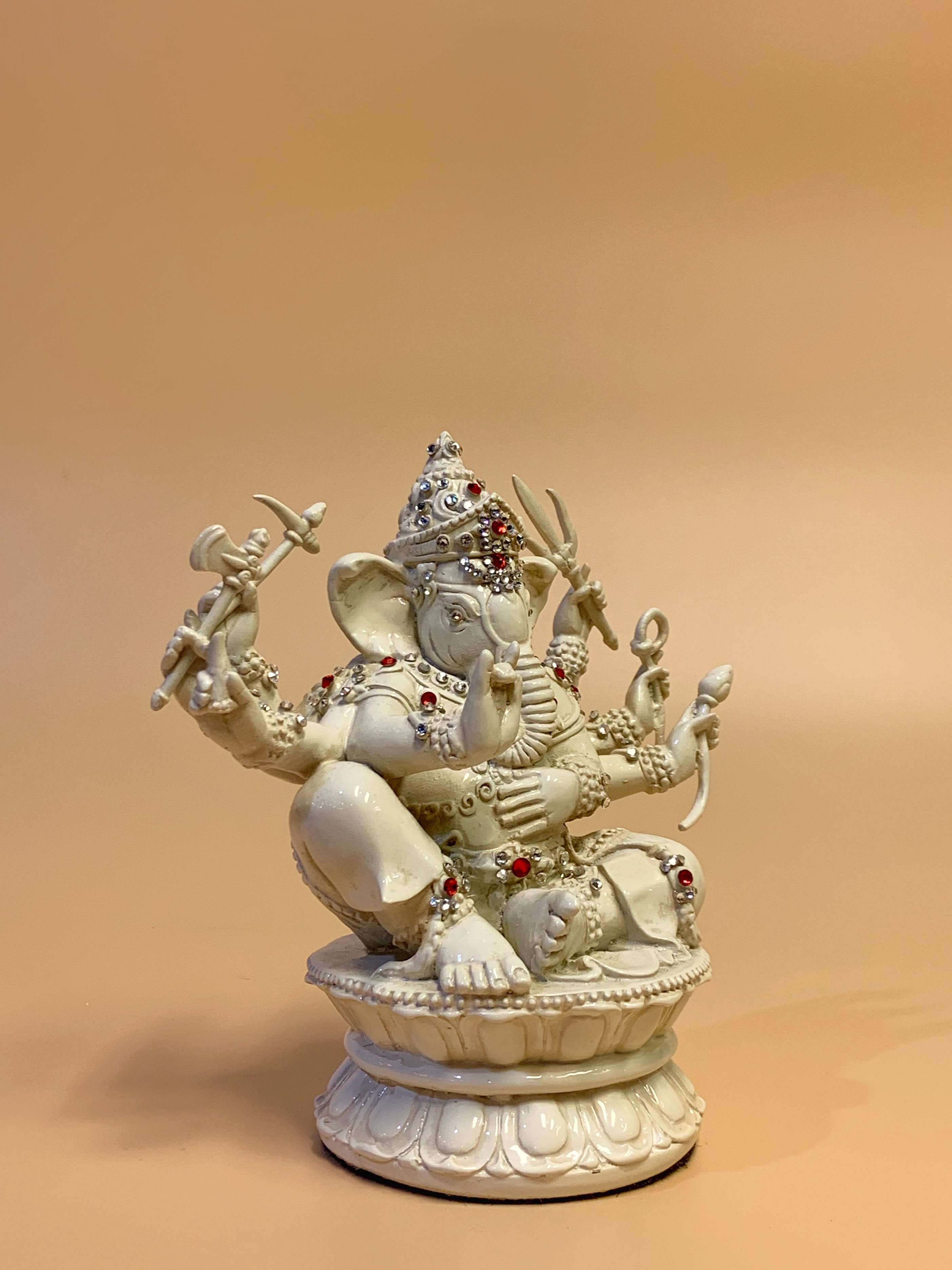 พระพิฆเนศ ประทานพร 8 กร หน้าตัก 3 นิ้ว