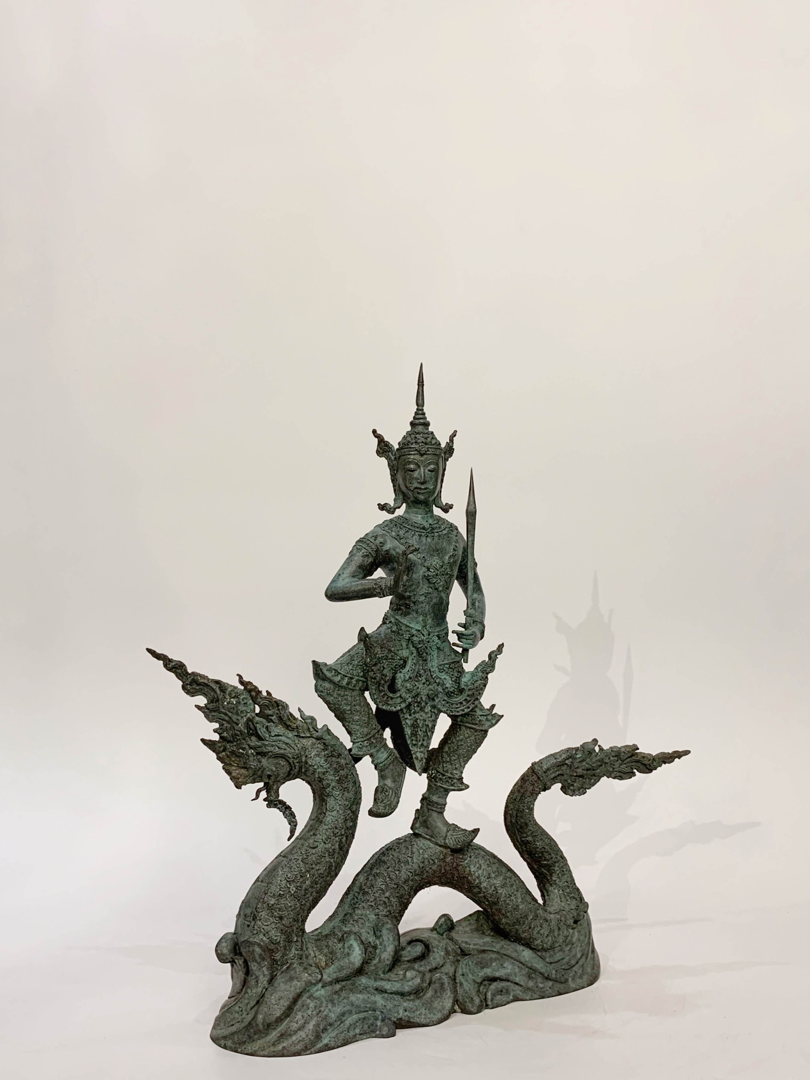 ท้าววิรูปักษ์ ท้าววิรูปักโขนาคราช หน้าตัก 5 นิ้ว