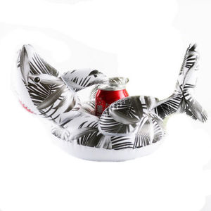 ที่วางแก้วเป่าลม ฉลาม Inflatable Shark Cup Holder