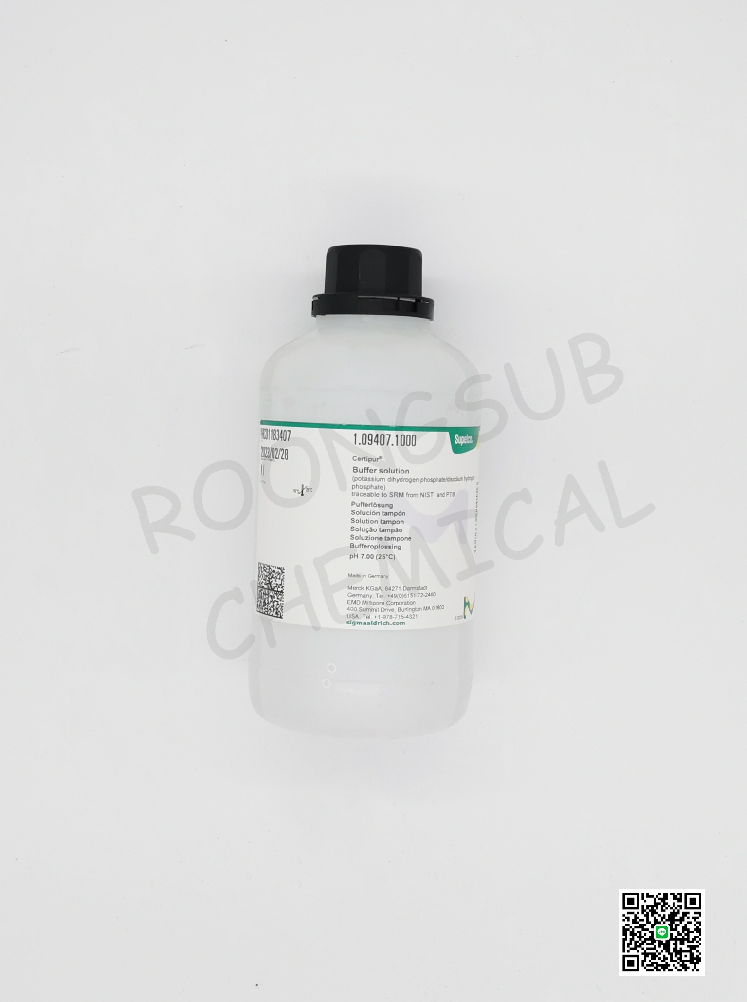 BUFFER SOLUTION PH 7 TRACEABLE