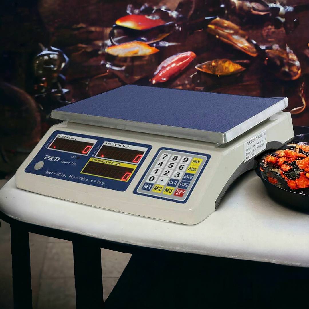 เครื่องชั่งคำนวณราคา 30 kg. ค่าละเอียด 10 g.