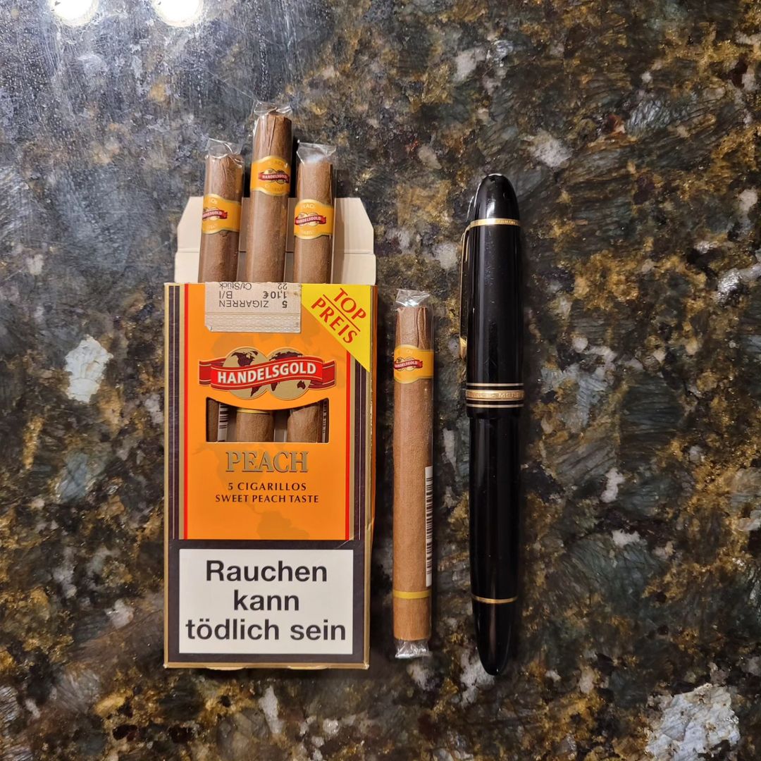 ซิการ์ handelsgold (พีช) (ไม่ต้องตัด)