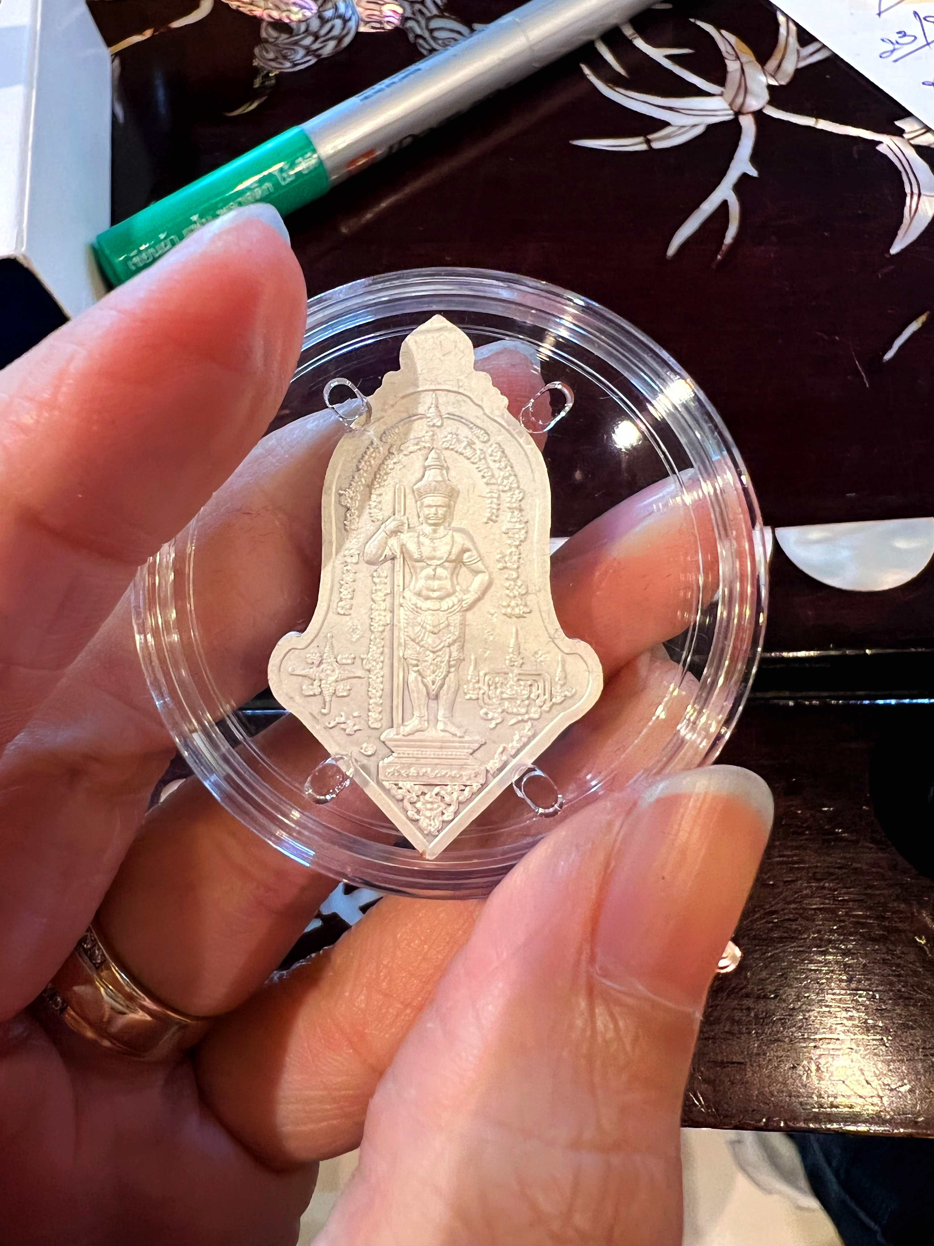 เหรียญท้าวเวสสุวรรณโณ ท้าวหิรัญพนาสูร (รุ่น1)