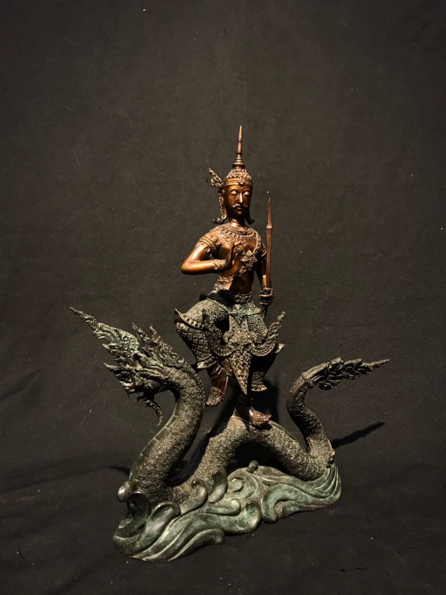 ท้าววิรูปักษ์ ท้าววิรูปักโขนาคราช หน้าตัก 5 นิ้ว