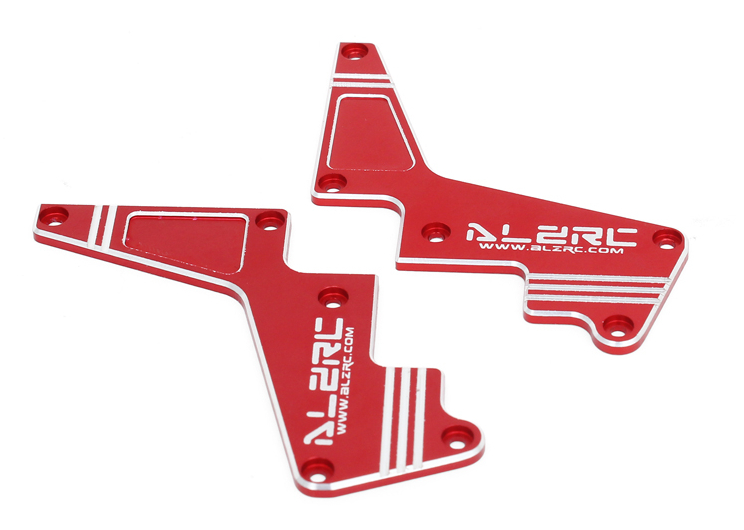 DX360-U01 # Devil X360 Metal Shapely Reinforcement Plate Assembly Red