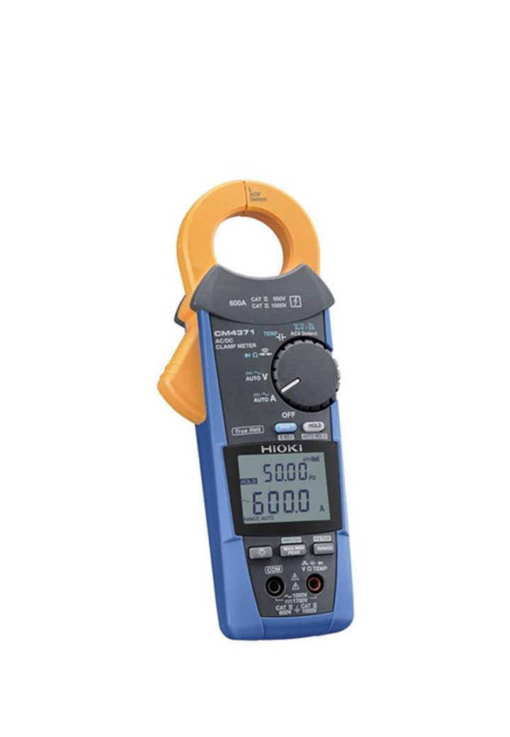 HIOKI CM4371-50 ดิจิตอลแคลมป์มิเตอร์แบบ AC/DC True-RMS ขนาด 1500Vdc/1000Vac & 600A@ปากแคลมป์ 33 มิลลิเมตร