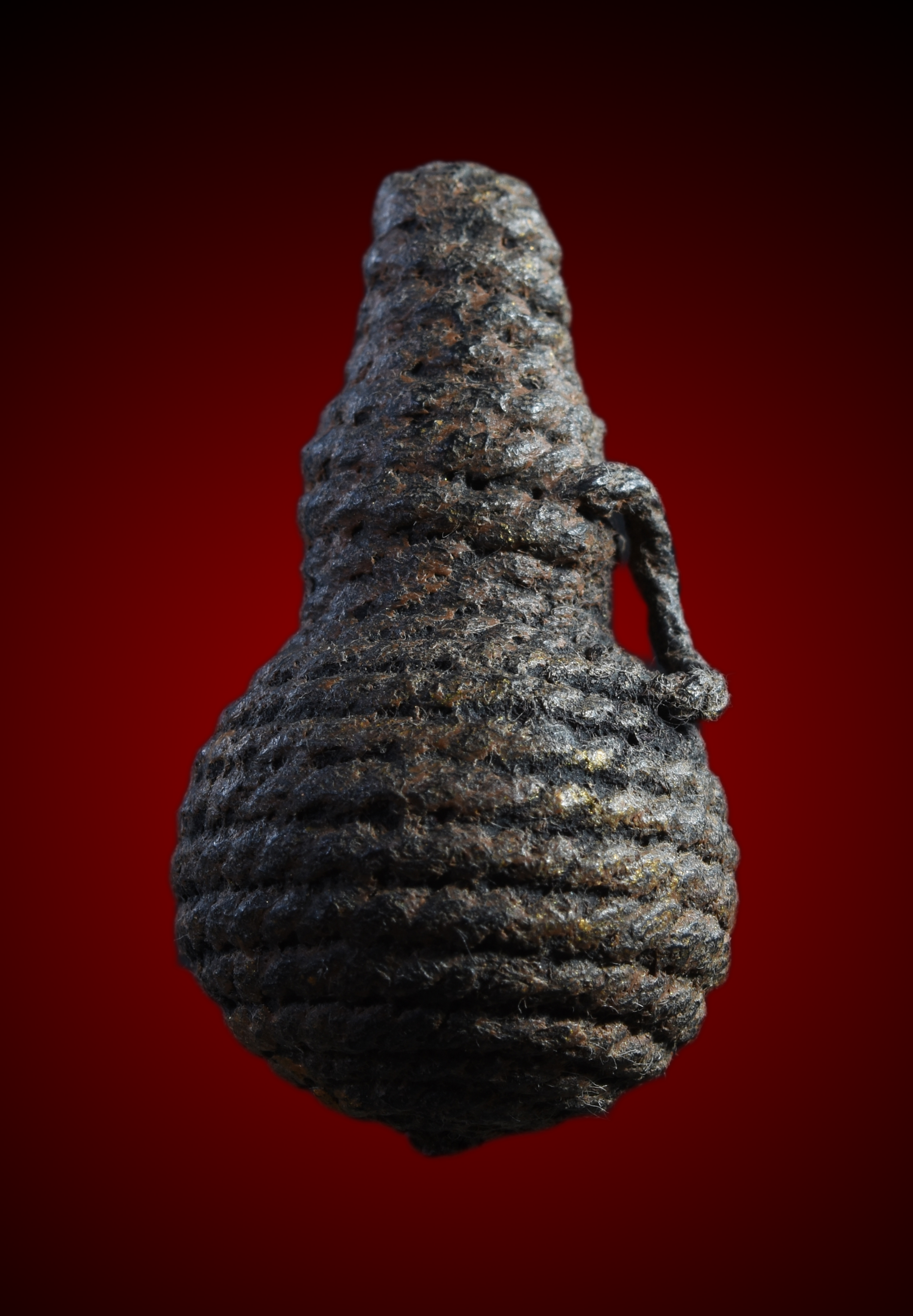 น้ำเต้าเชือกถัก บรรจุกริ่ง