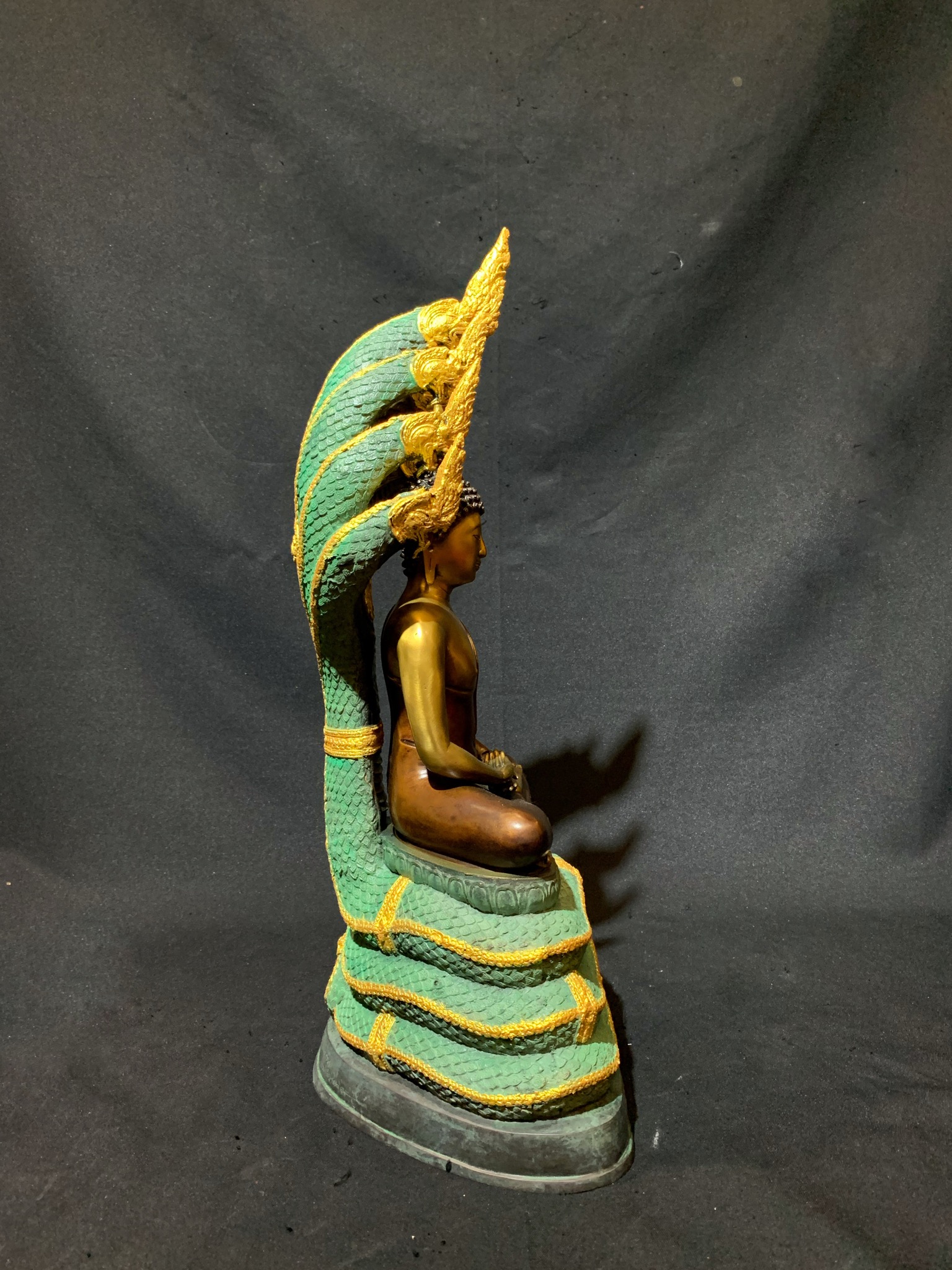 พระพุทธรูป ปางนาคปรก (ประจำวันเสาร์) หน้าตัก 8 นิ้ว