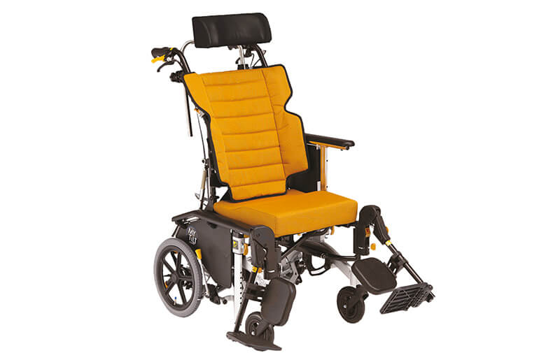 รถเข็นปรับเอนนอน แบรนด์ญี่ปุ่น Matsunaga Wheelchair (車いす) รุ่น MH-CR3D พับได้ ถอดชิ้นส่วนได้ พกพาสะดวก
