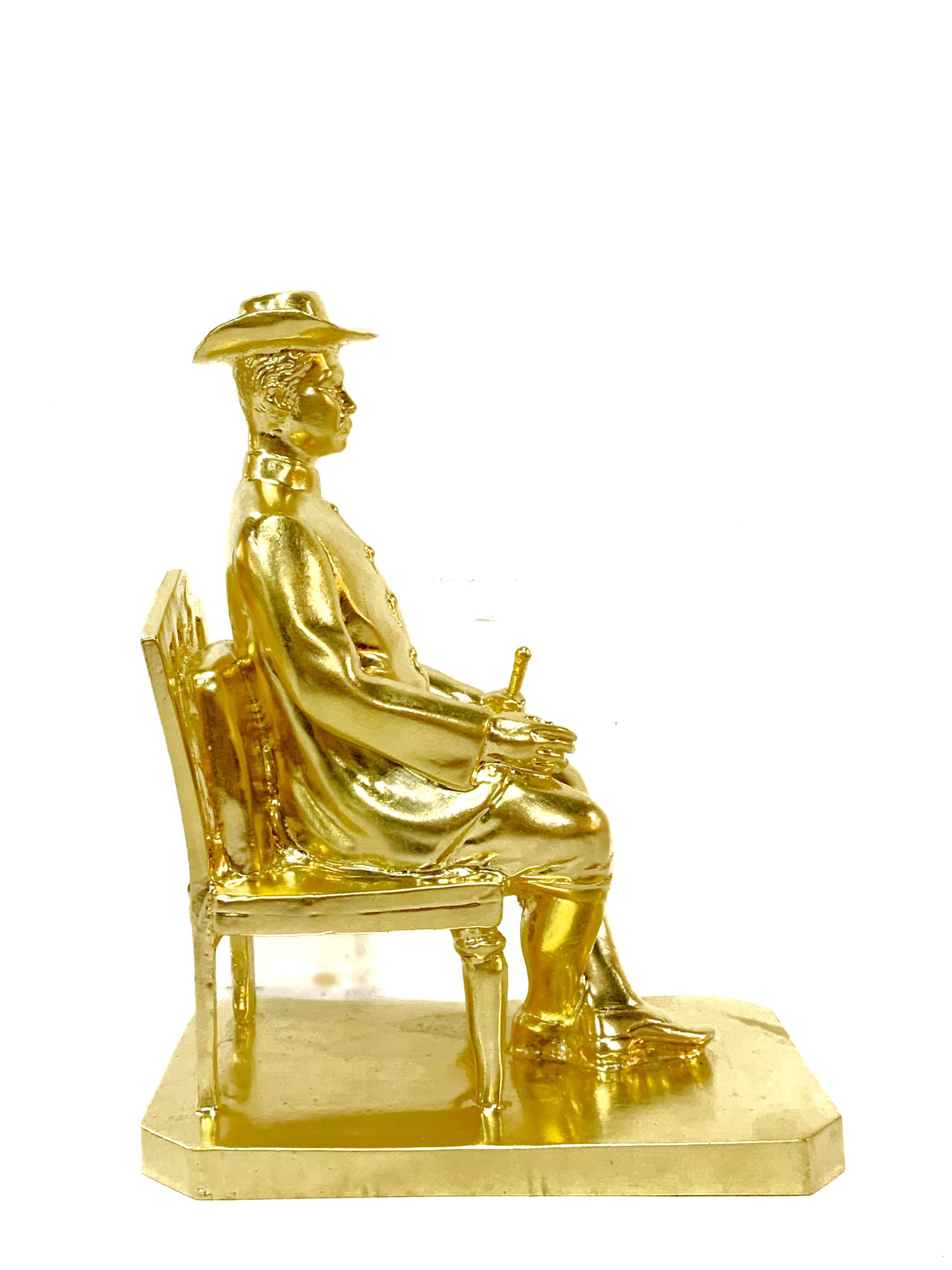 รัชกาลที่ 5 ประทับเก้าอี้ หน้าตัก 5 นิ้ว