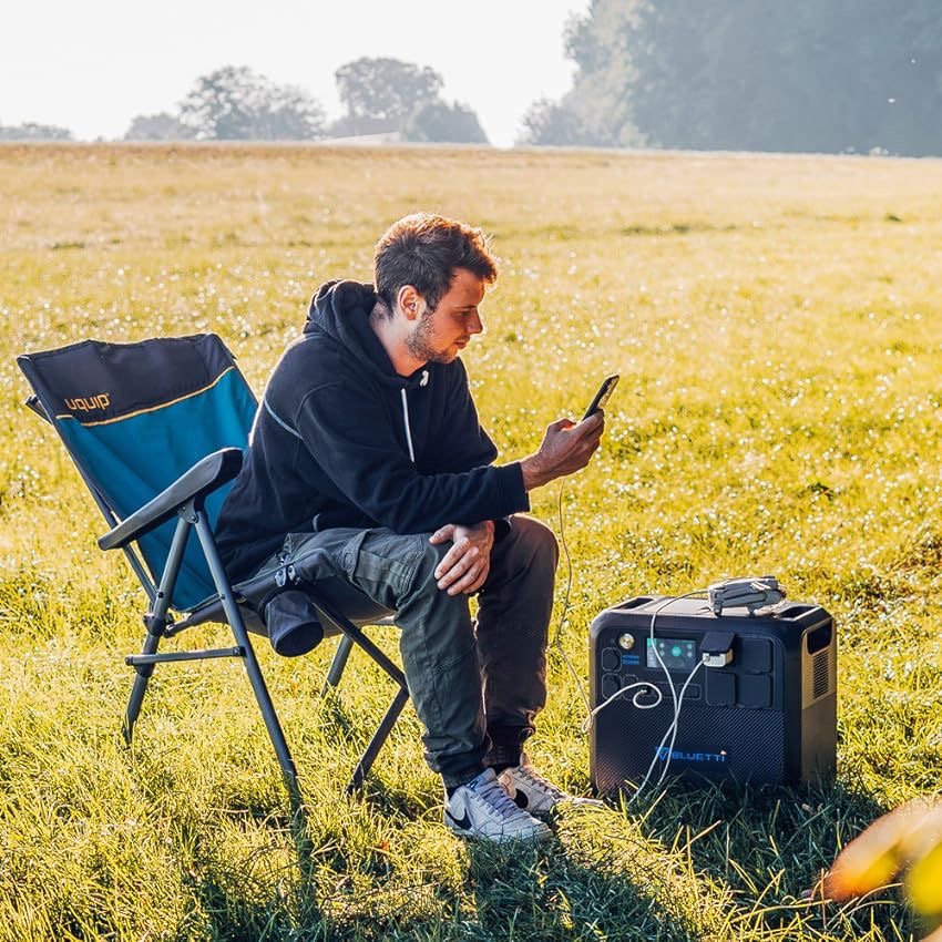 BLUETTI AC200MAX Portable Power Station + MP200 Solar Cell เซทแบตเตอรี่สำรองพกพา พร้อมโซลาร์เซลล์