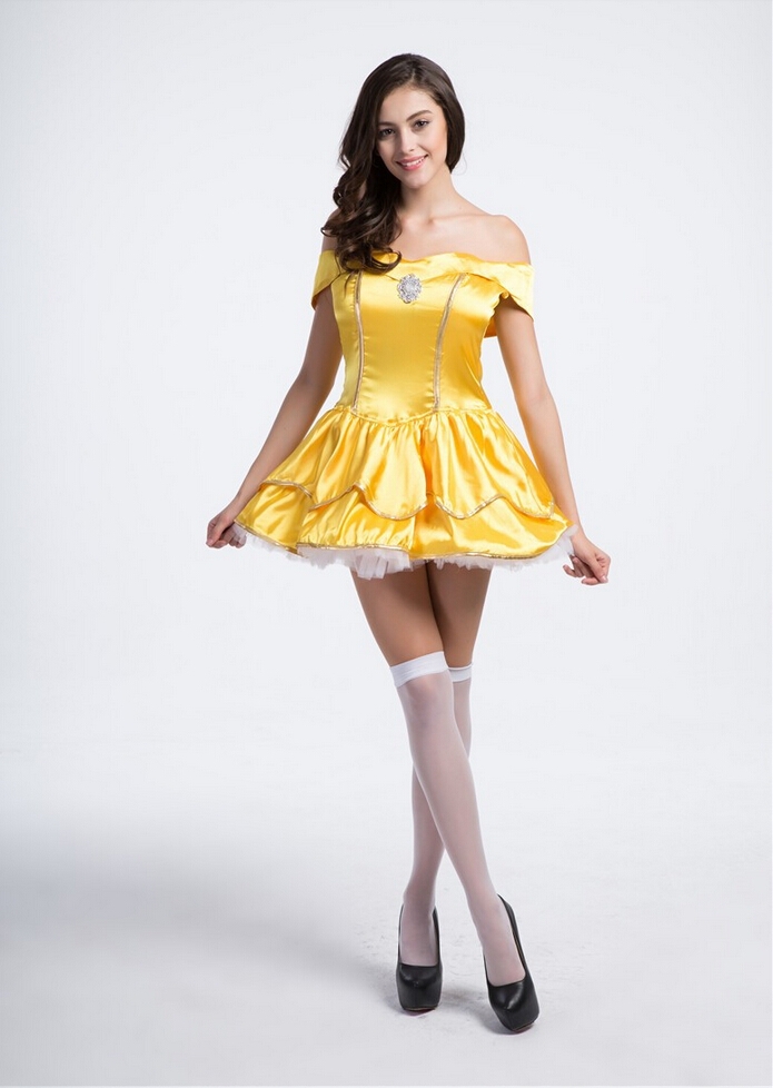 ชุดเจ้าหญิงเบลล์ บิวตี้แอนด์ เดอะบีช Beauty and the Beast