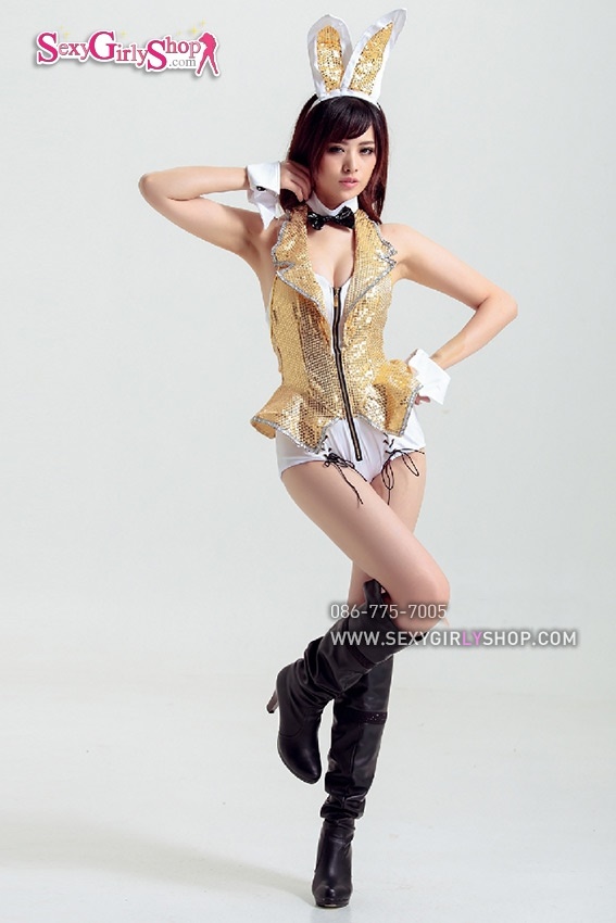 ชุดกระต่ายบันนี่ ทักซิโด้ เกล็ดปลา
