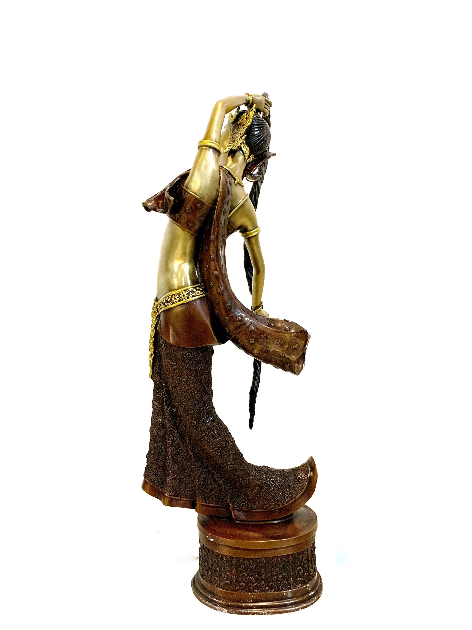 พระแม่ธรณีปราบมาร หน้าตัก 7 นิ้ว