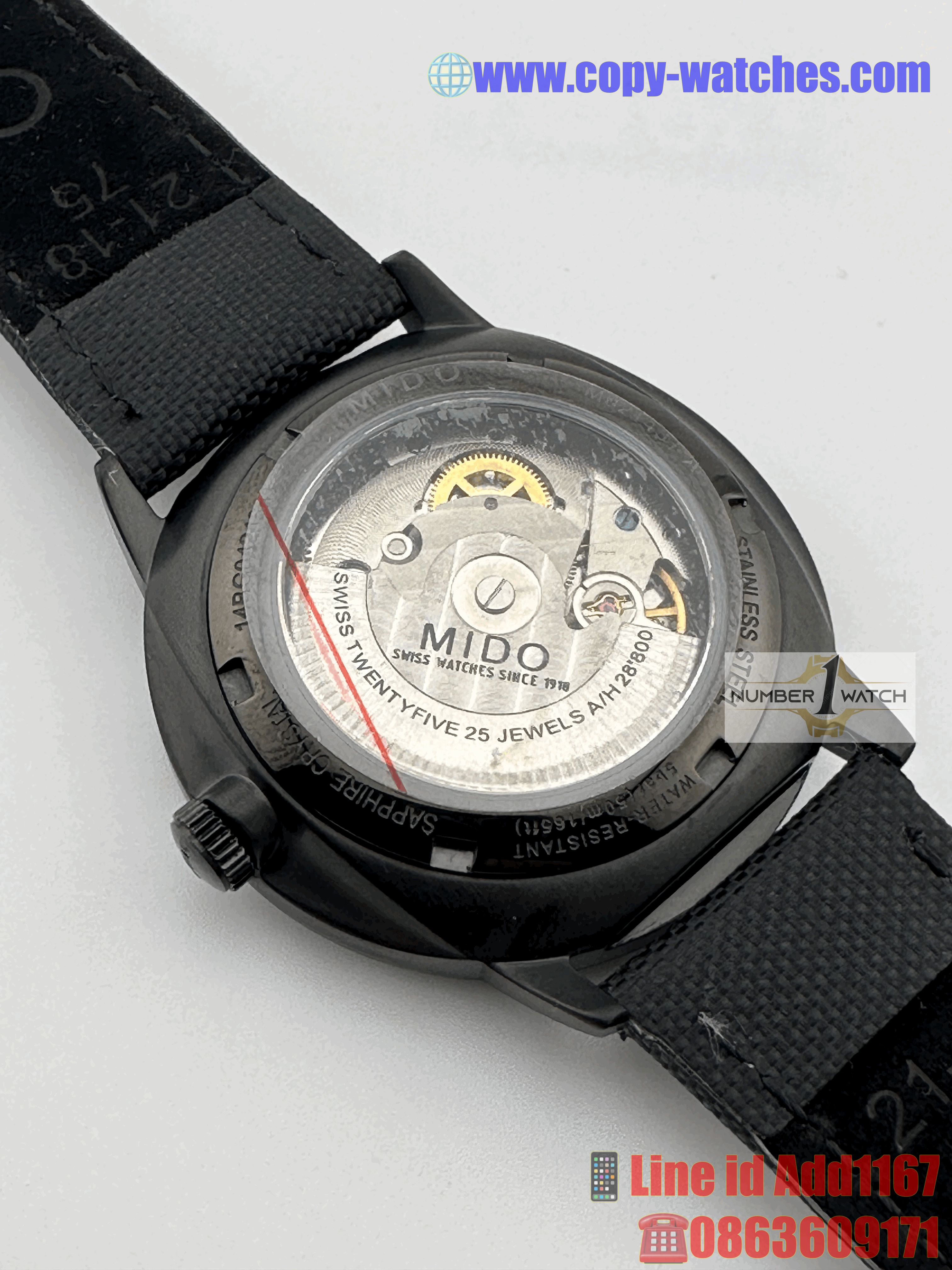 Mido Multifort Skeleton Vertigo (5A)