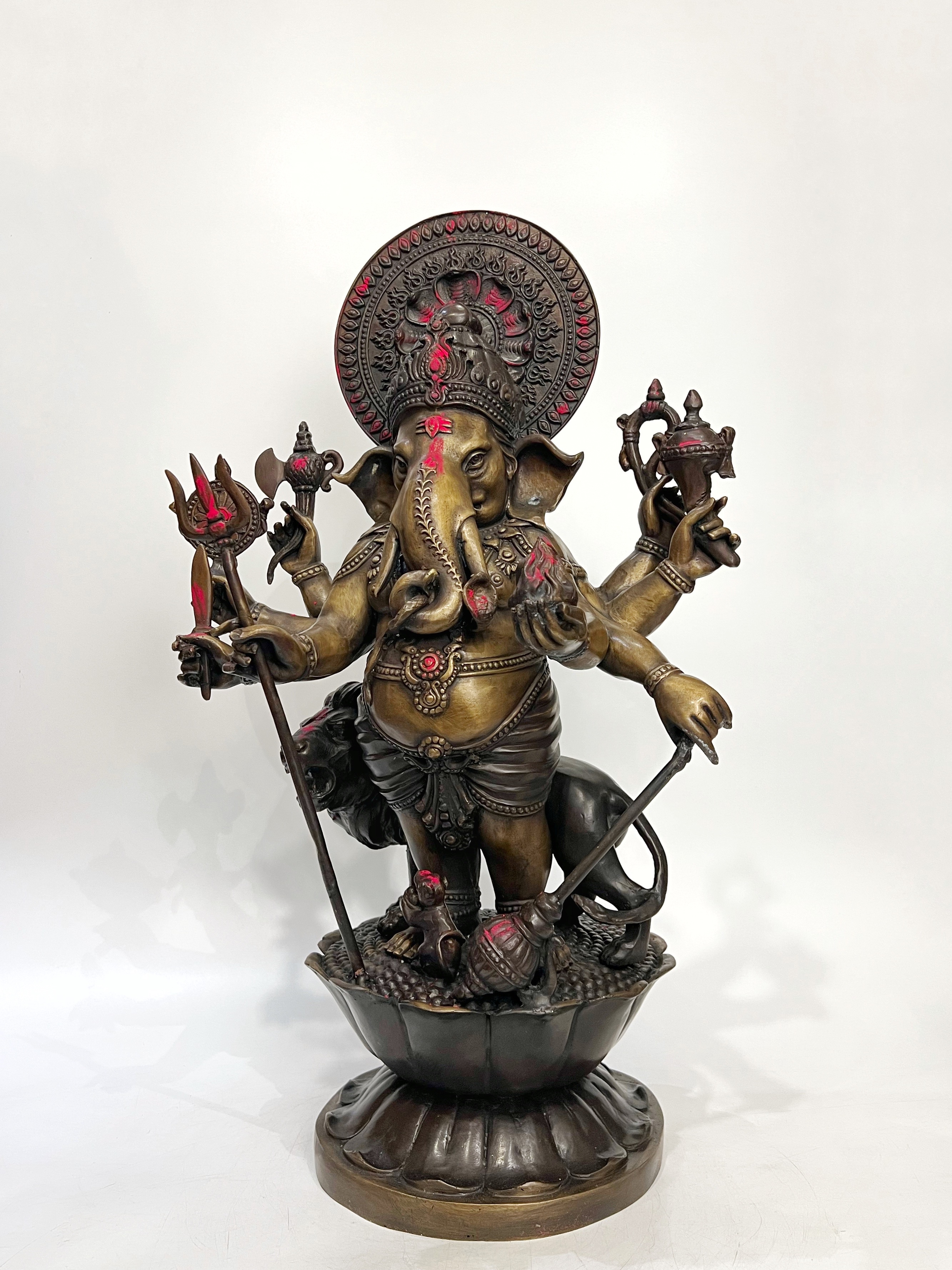 พระพิฆเนศ ปาง 51 ตา (ปางที่ 33) หน้าตัก 9 นิ้ว