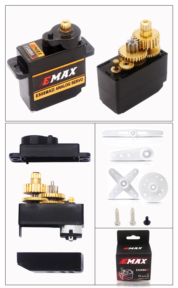 EMAX-ES08MAII (Analog Metal gear)