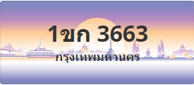 ป้ายประมูล 1ขก 3663