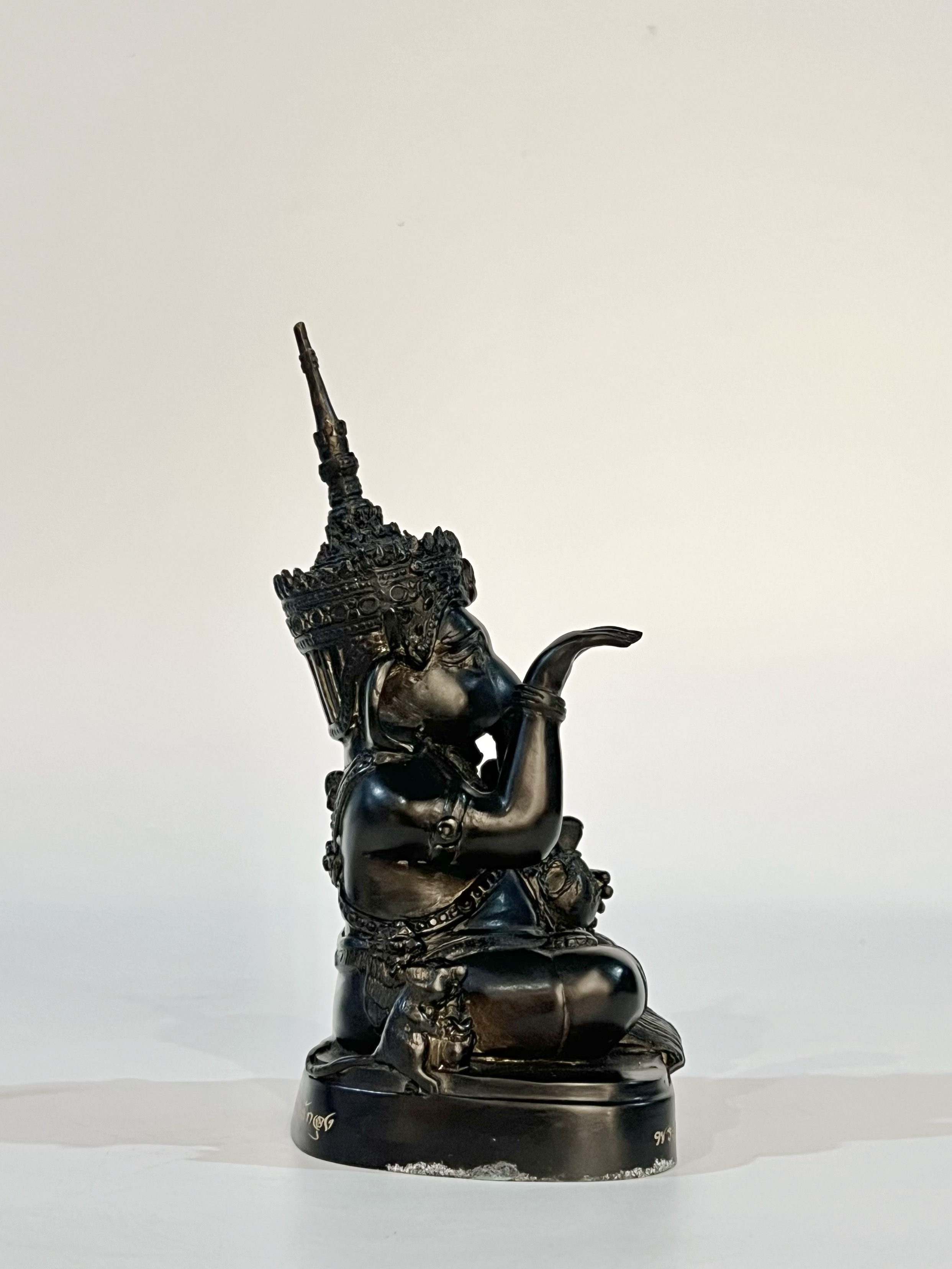 พระพิฆเนศ พระทวิชากวักทรัพย์ โภคทรัพย์ หน้าตัก 3 นิ้ว