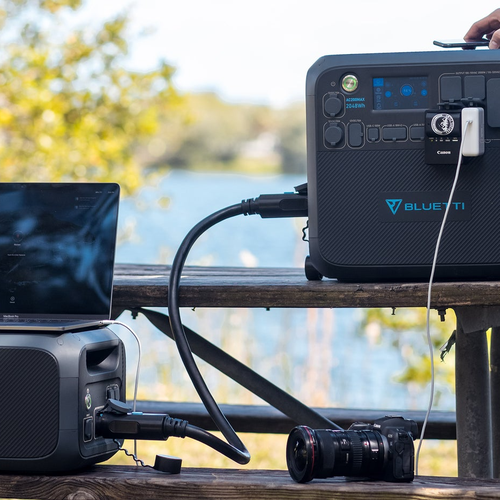 Bluetti AC200MAX Portable Power Station ความจุ 640,000mAh/2,048Wh/2,200W