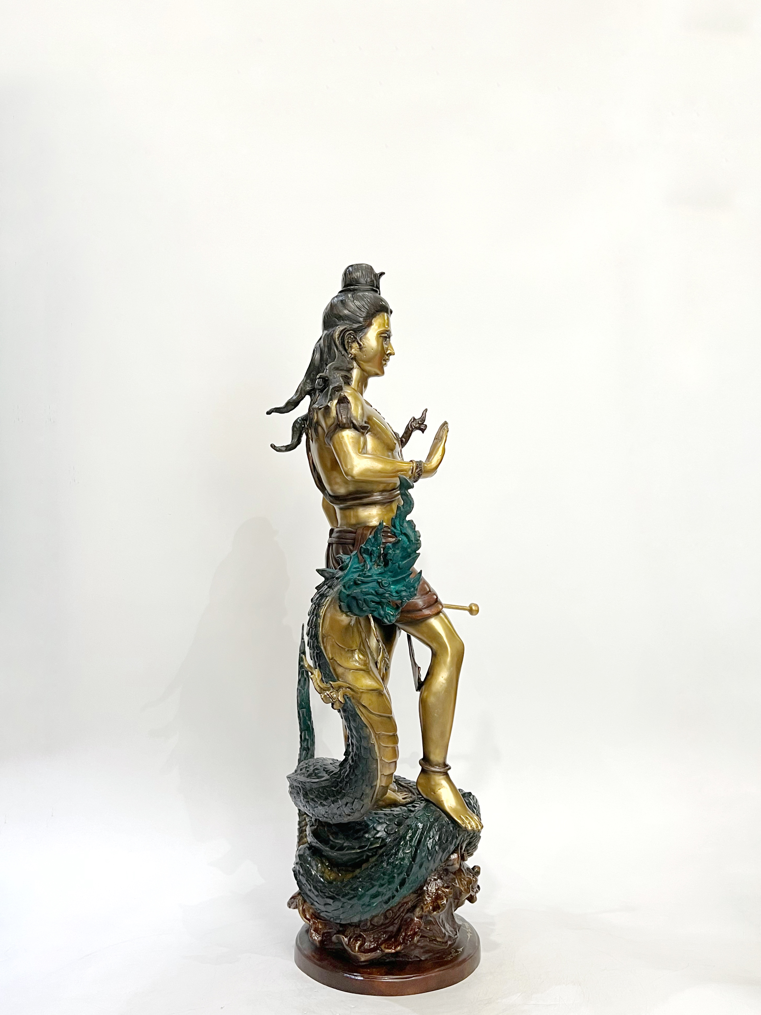 นาคาธิปดีศรีสุทโธ และ นาคีศรีปทุมมา (ขนาดสูง 79 cm)