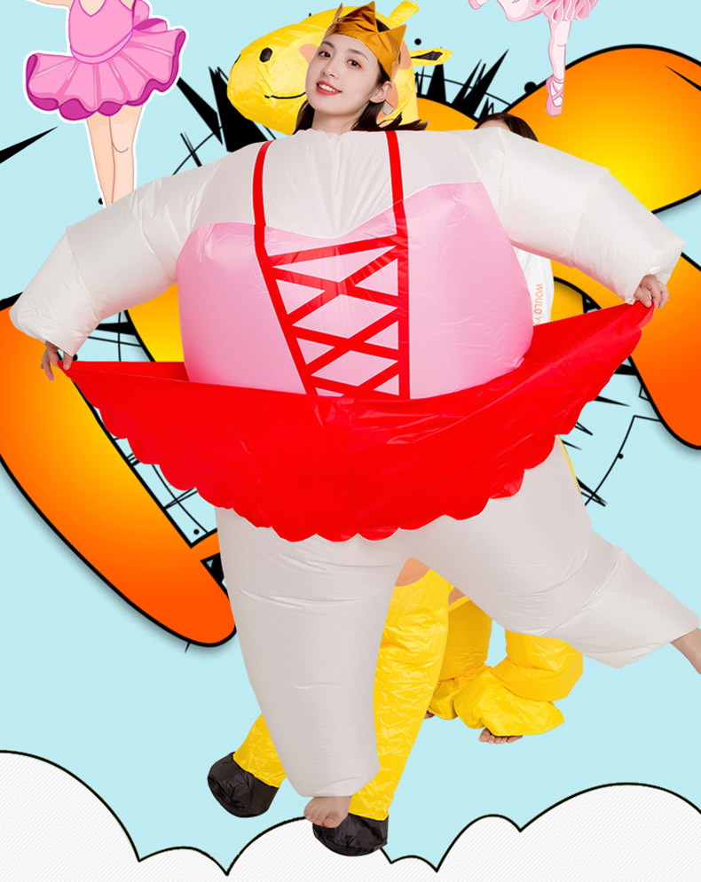 ชุดมาสคอต ชุดแฟนซี ชุดนักบัลเล่ต์ (สำหรับผู้ใหญ่)