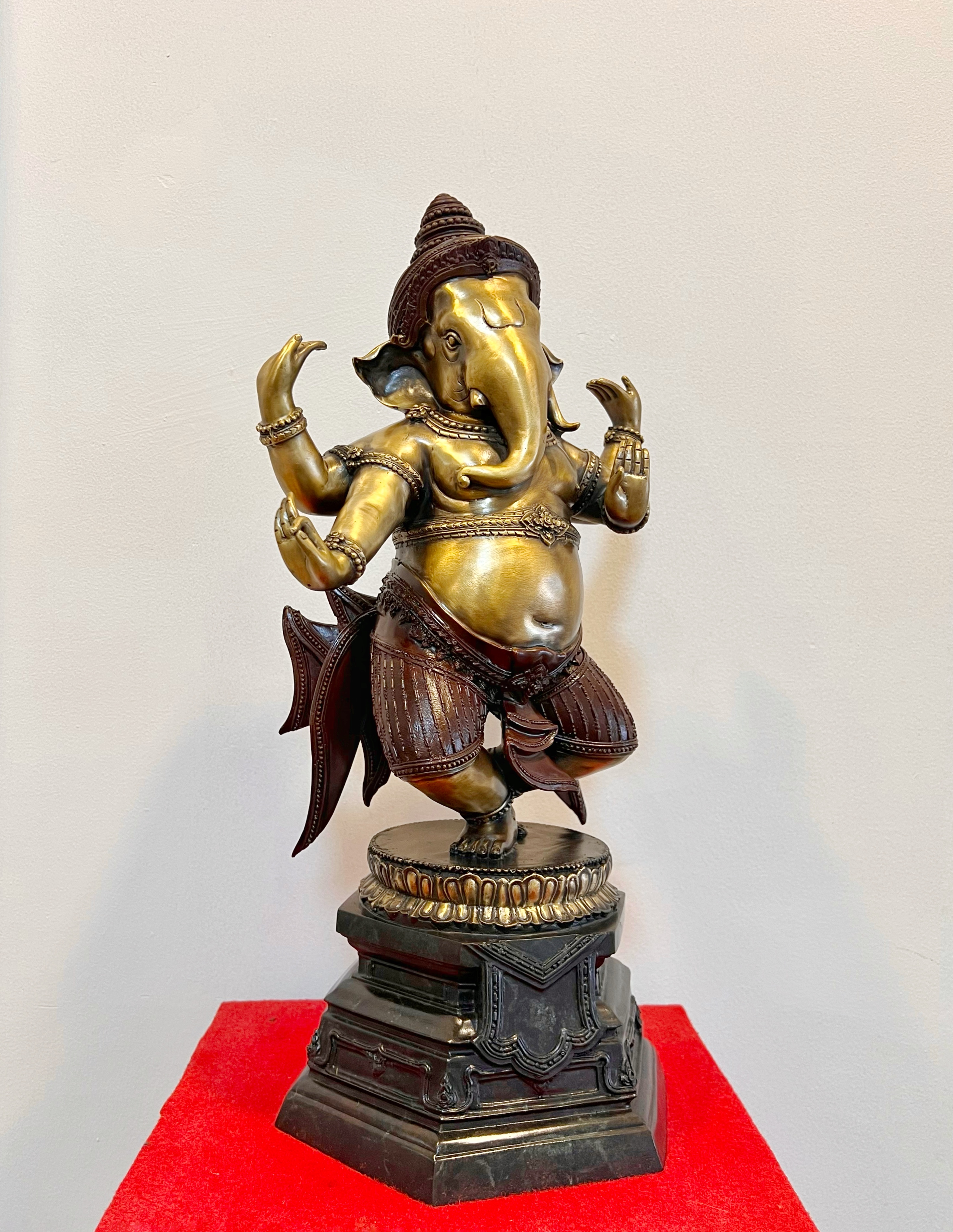 พระพิฆเนศ รำระบำลพบุรี สูง 20 นิ้ว